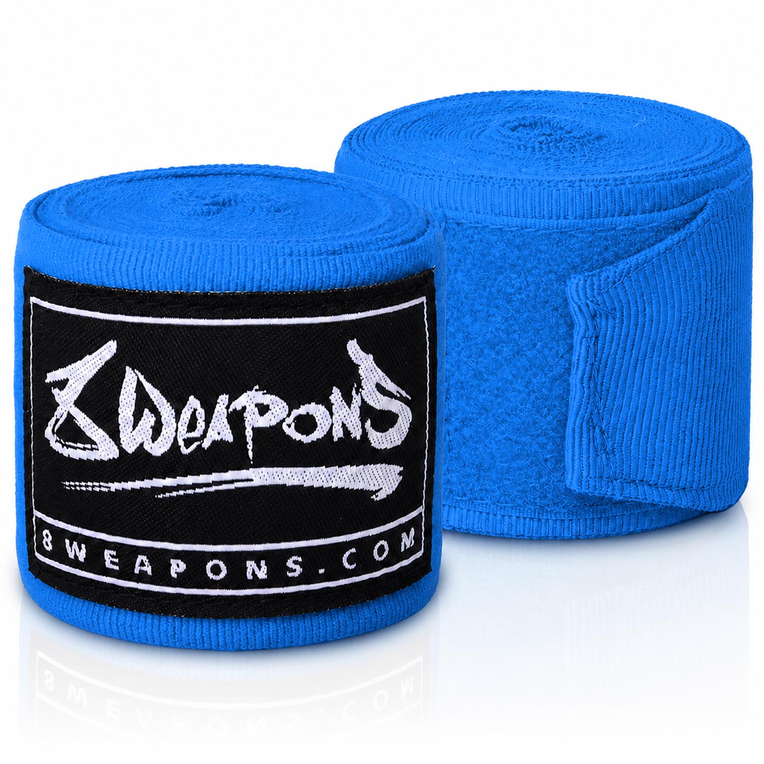 8 WEAPONS Hand Wraps, semi-elastic, 3,5 m, blue