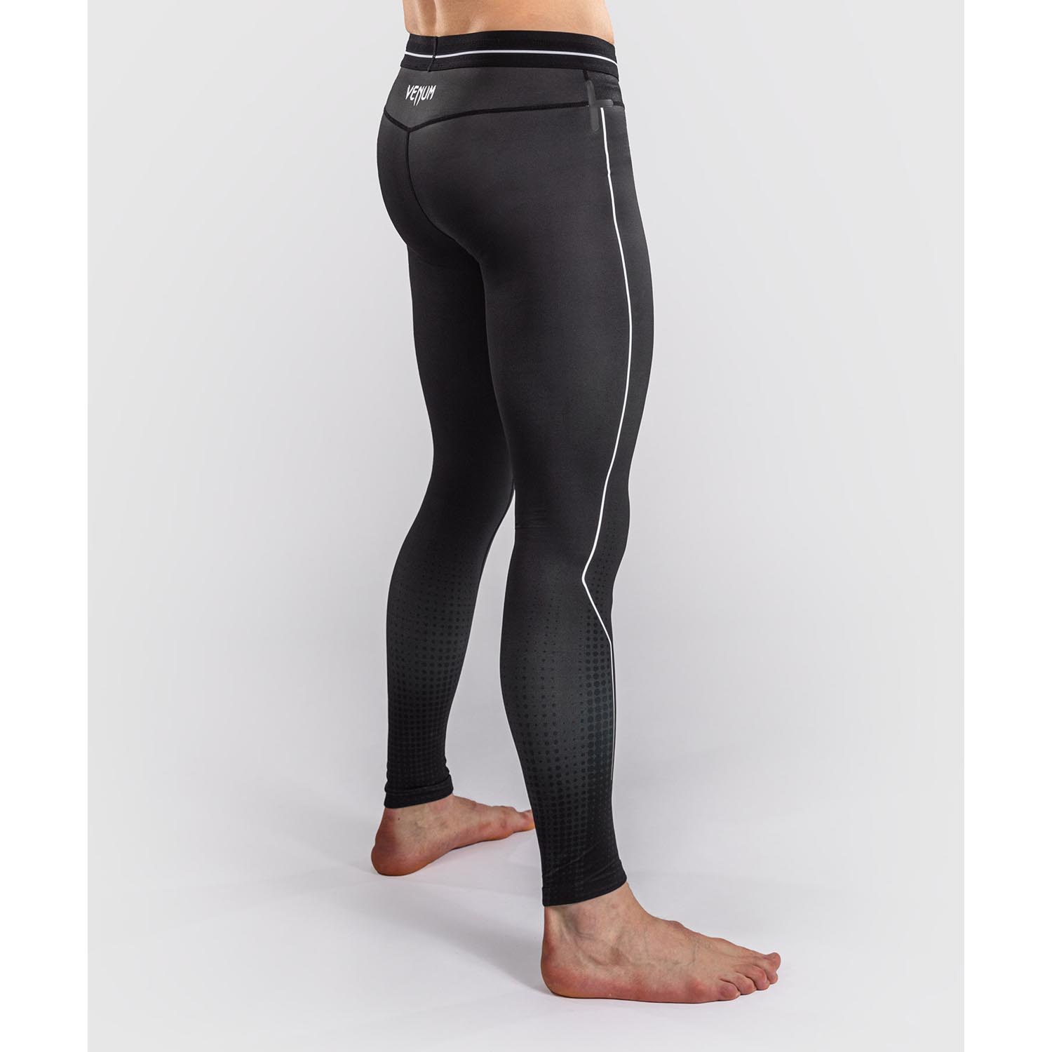 VENUM Compression Pants, Stealth, black-white, XXL