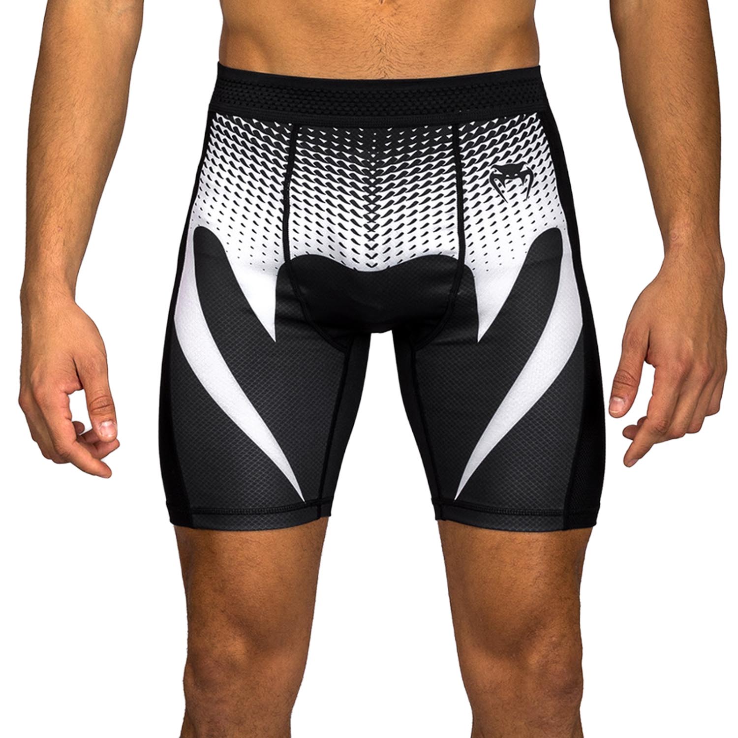 VENUM Compression Shorts, No Gi, black-white, XXL