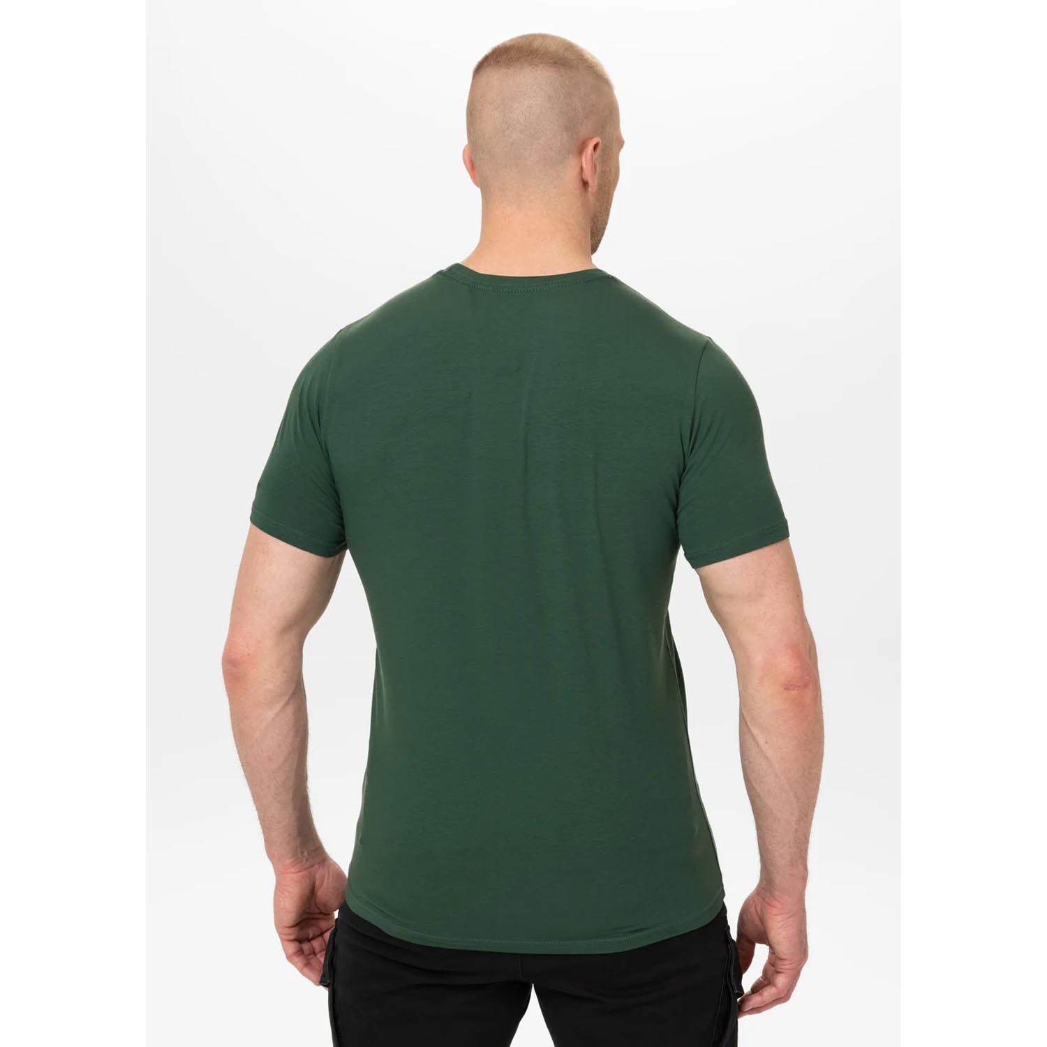 Pit Bull West Coast T-Shirt, San Diego CA Small Logo, green, S