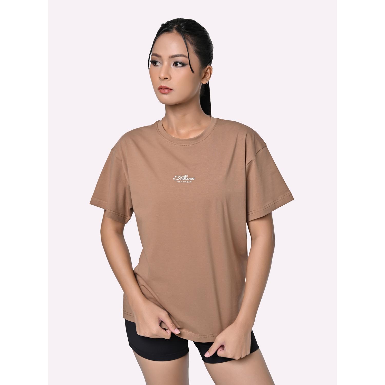 ATHENA T-Shirt, Woman, Mila, Boxing, brown, XL