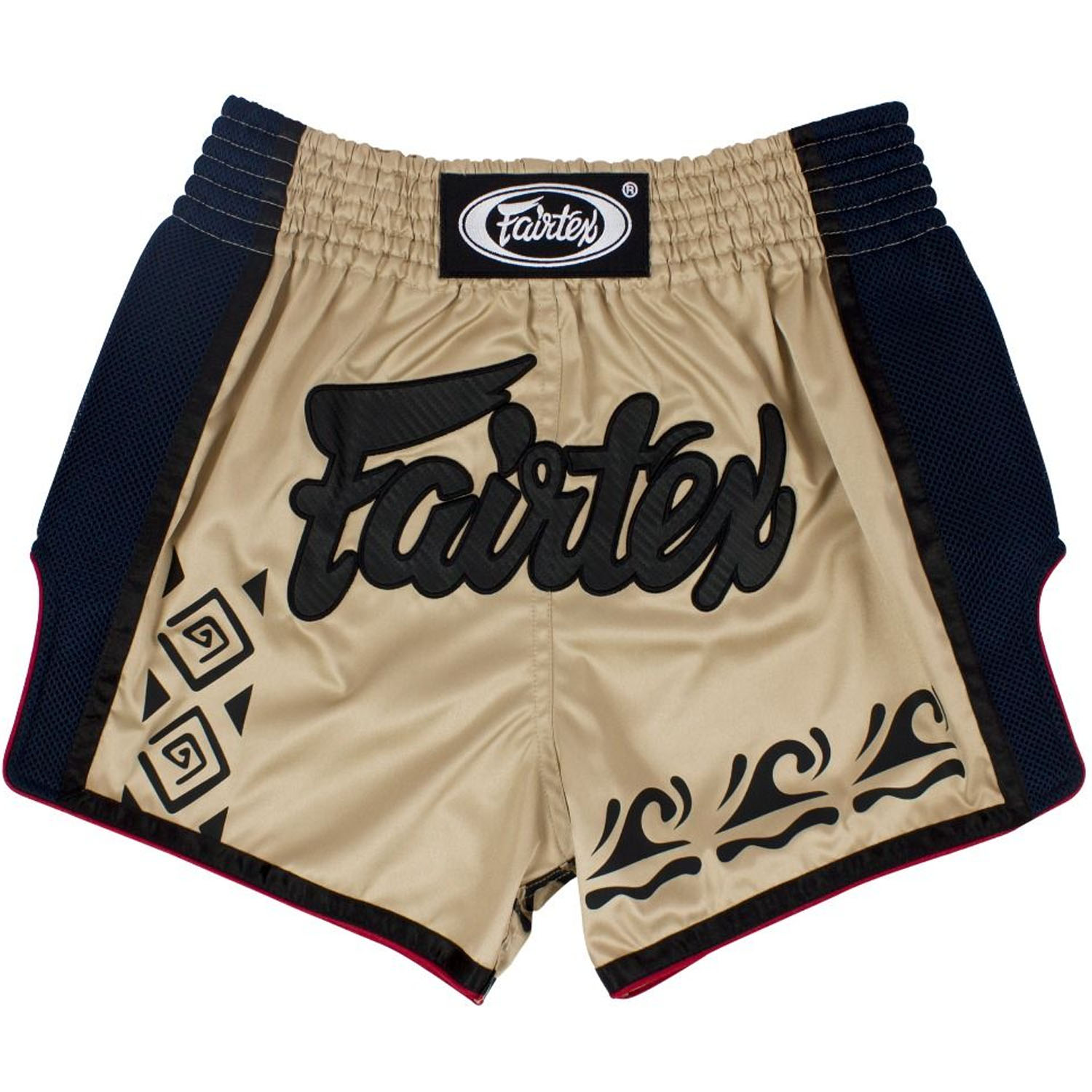 Fairtex Muay Thai Shorts, BS1713, Tribal, beige, M