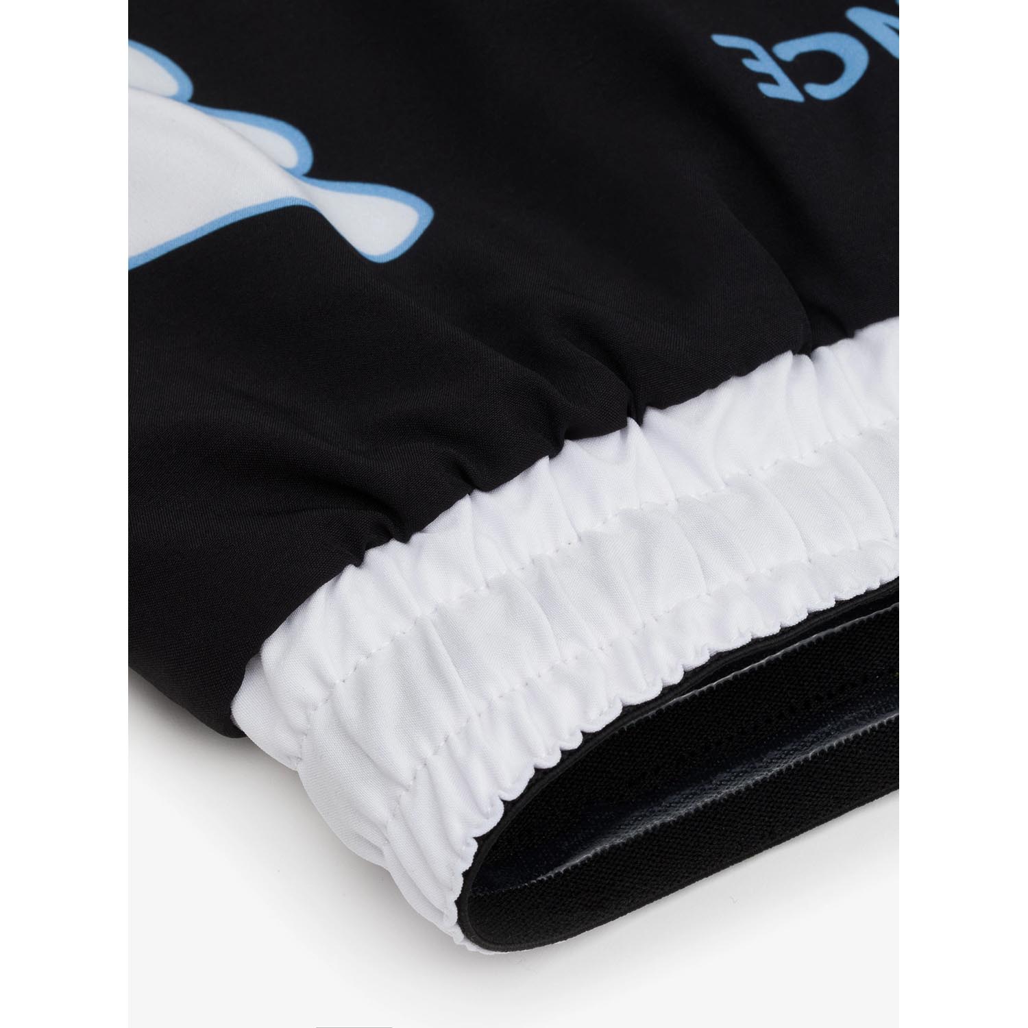 MANTO MMA Fight Shorts, Dove, black-white, XXL