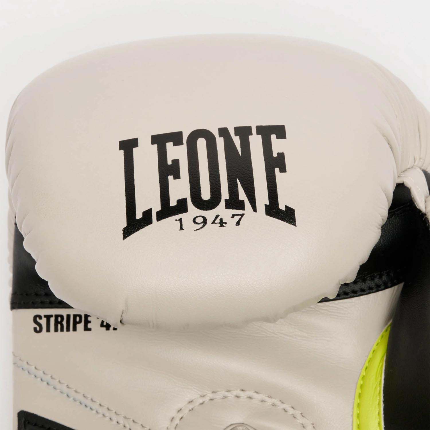 LEONE Boxing Gloves, Stripe'47, beige, 16 Oz