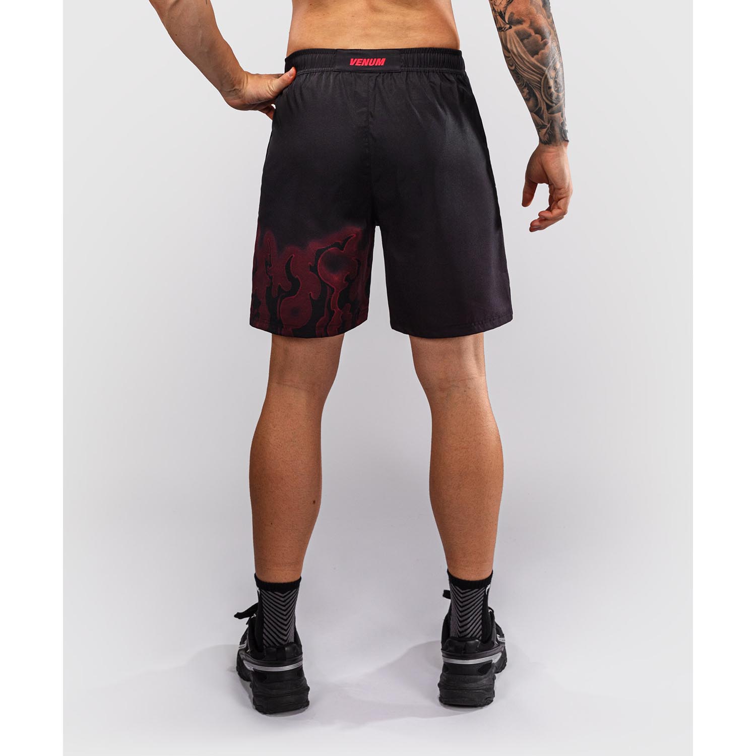 VENUM Training Shorts, Spectre, black-red, XXL