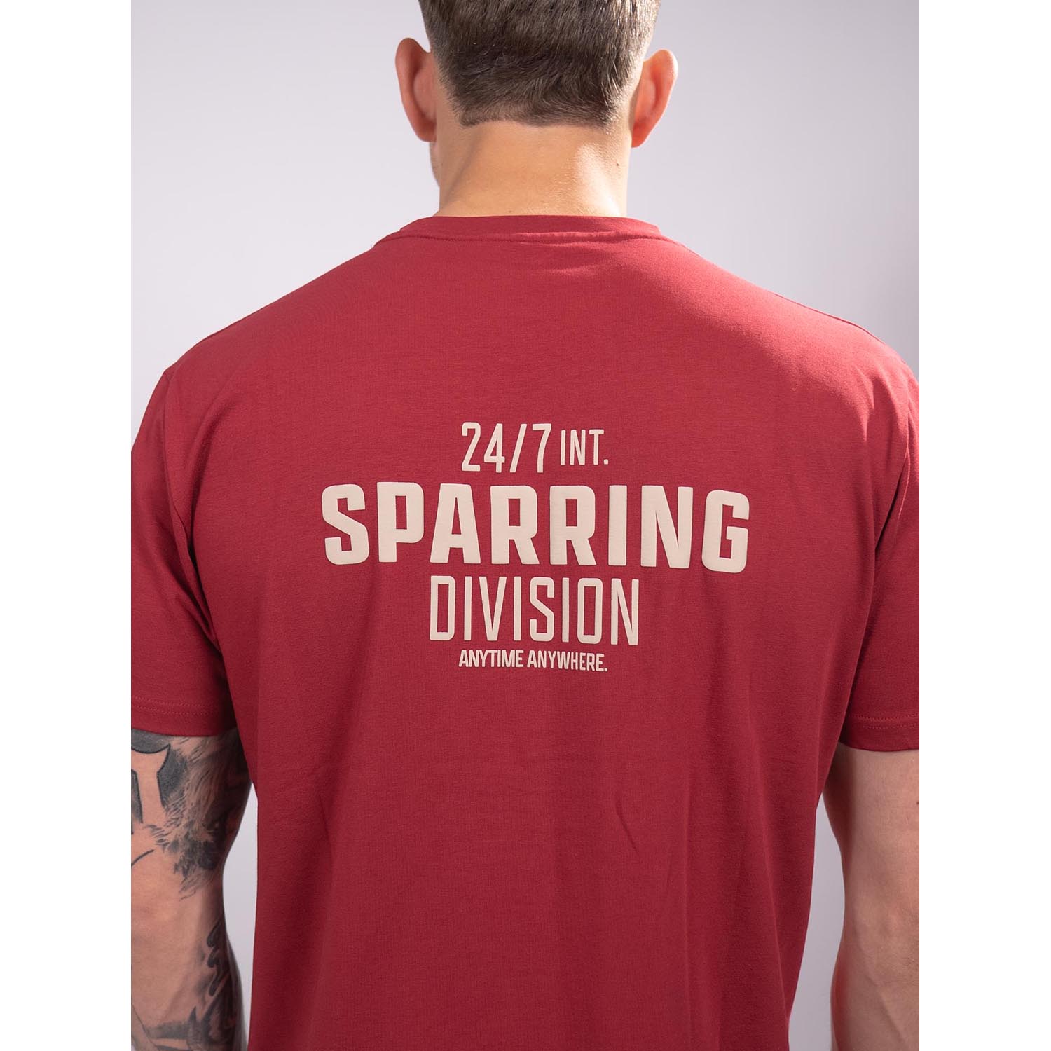 RINGLIFE T-Shirt, Sparring Division, winered, XXL