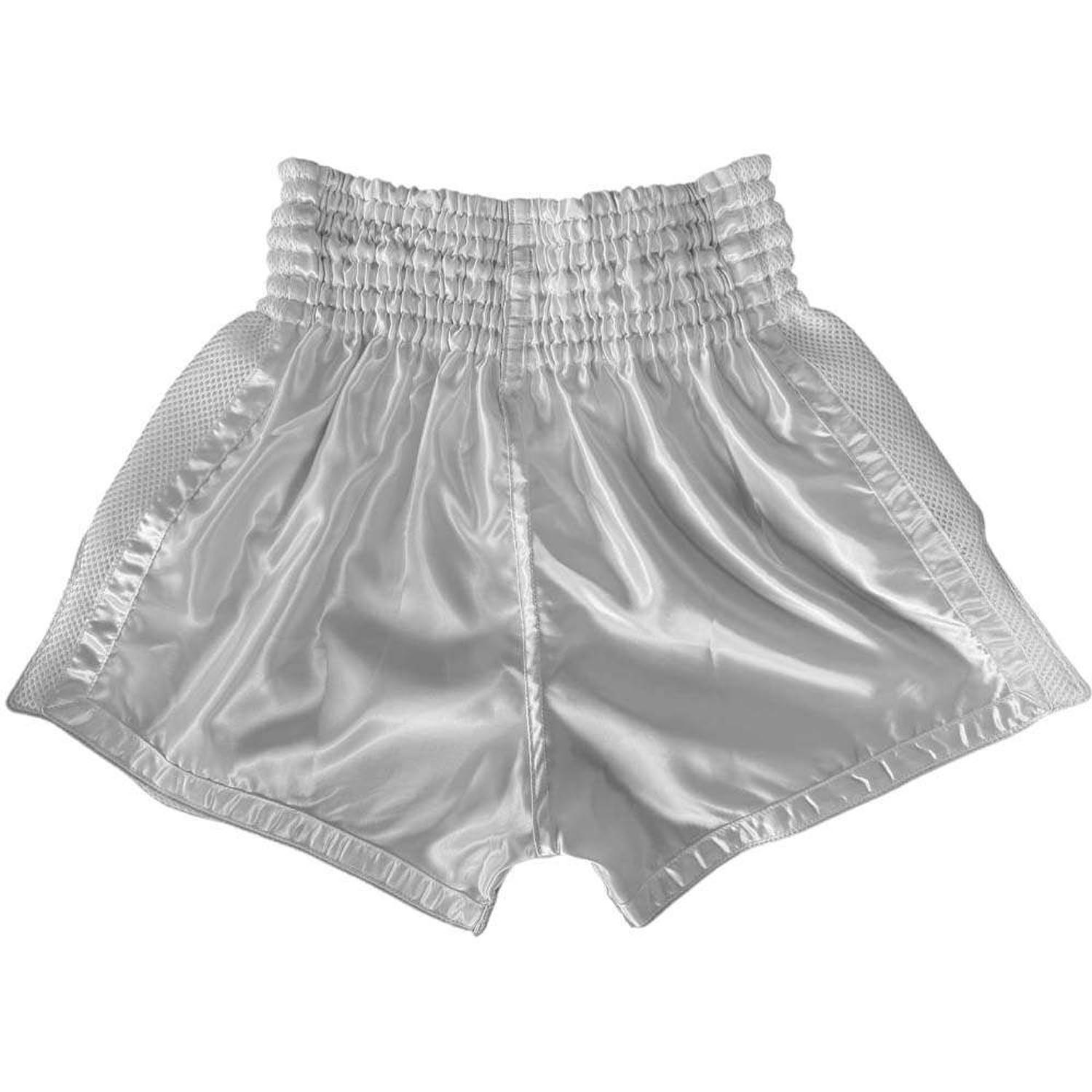 PX Muay Thai Shorts, Legacy Mesh, white, XL