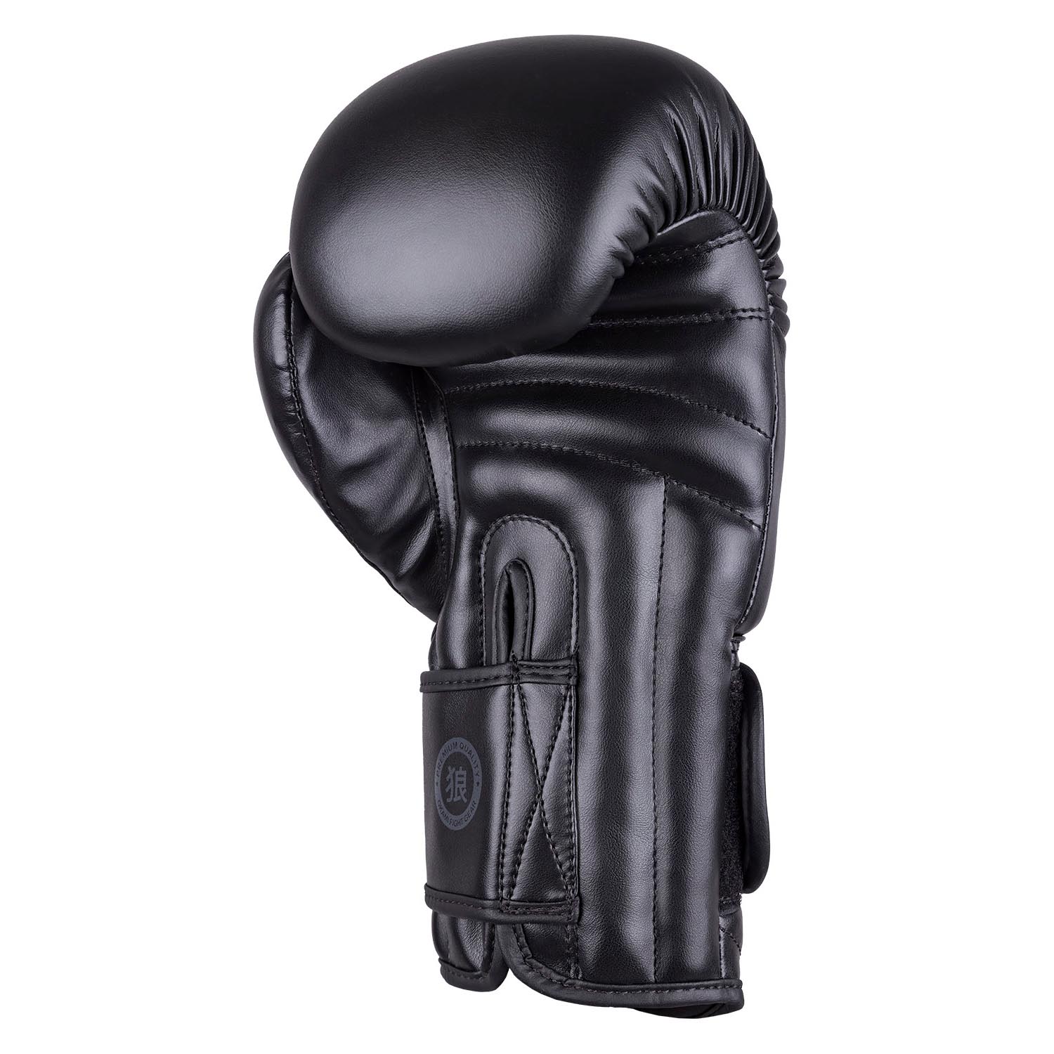 OKAMI Boxing Gloves, Rumble, black-black, 10 Oz