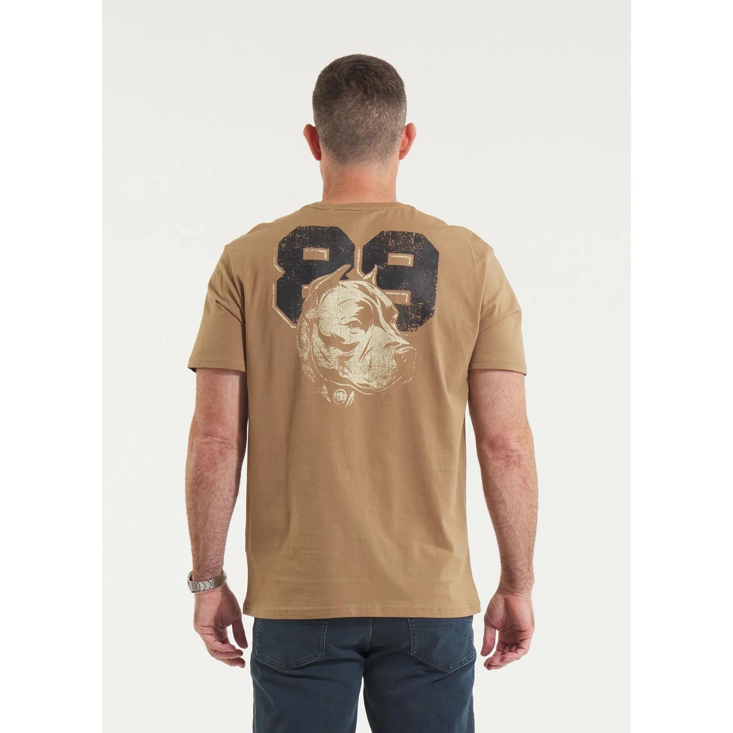 Pit Bull West Coast T-Shirt, Dog 89, brown, XXXL