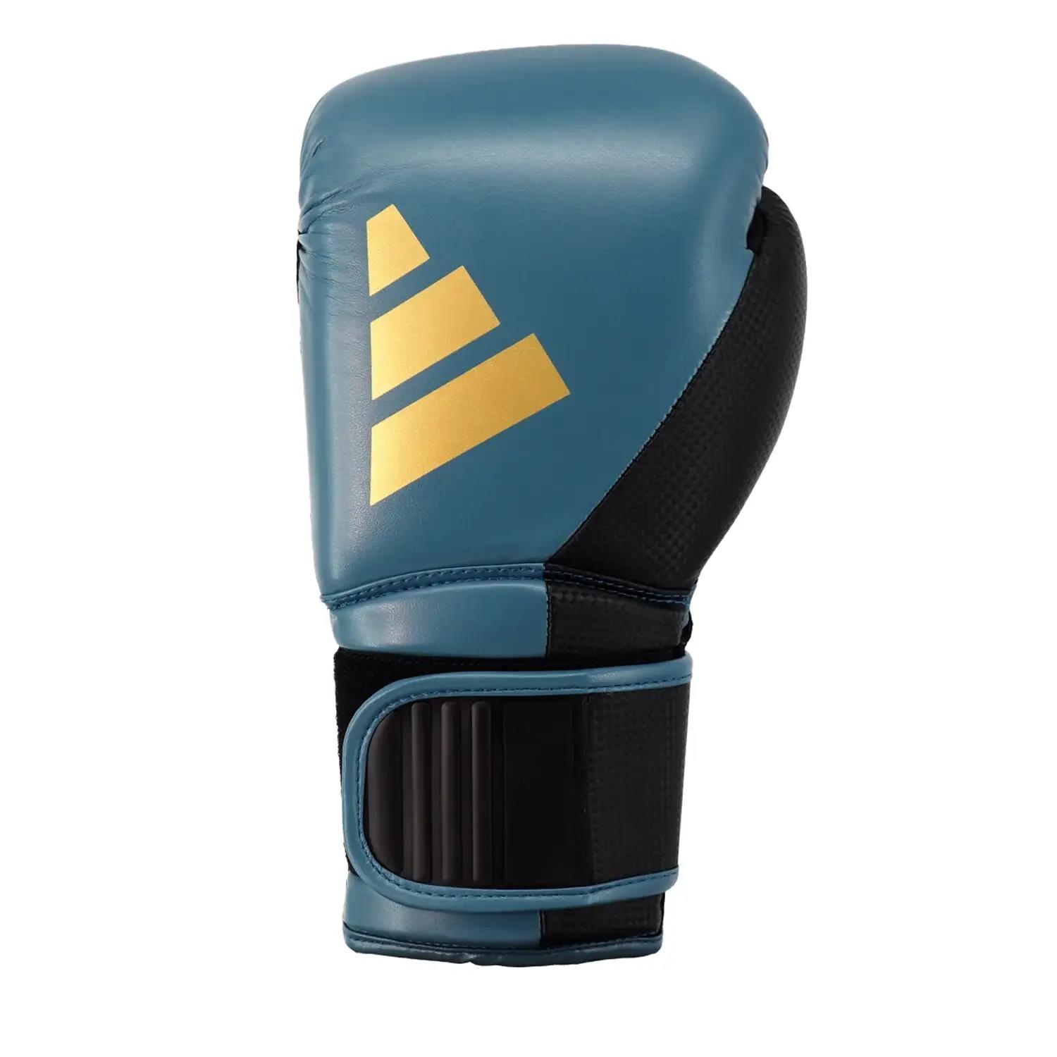 adidas Boxing Gloves, Power 50, petrol-gold, 16 Oz