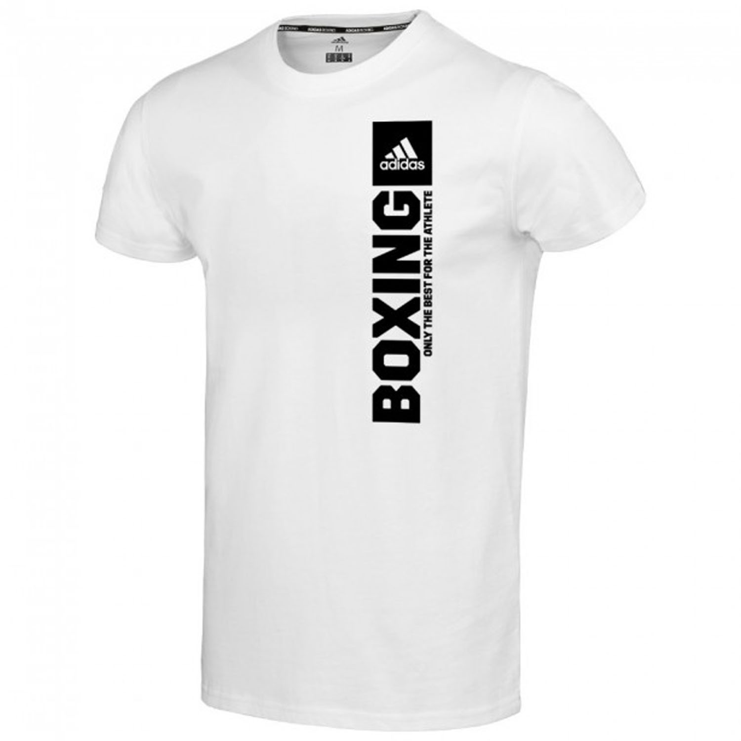 adidas T-Shirt, Community Vertical Boxing, weiß, M