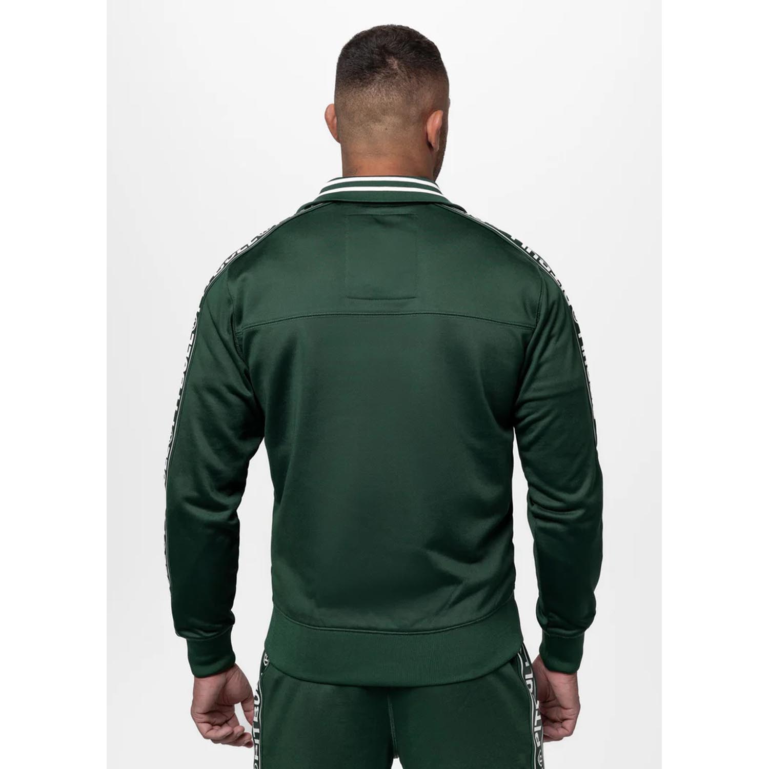 Pit Bull West Coast Training Jacket, Tape Logo, green, S