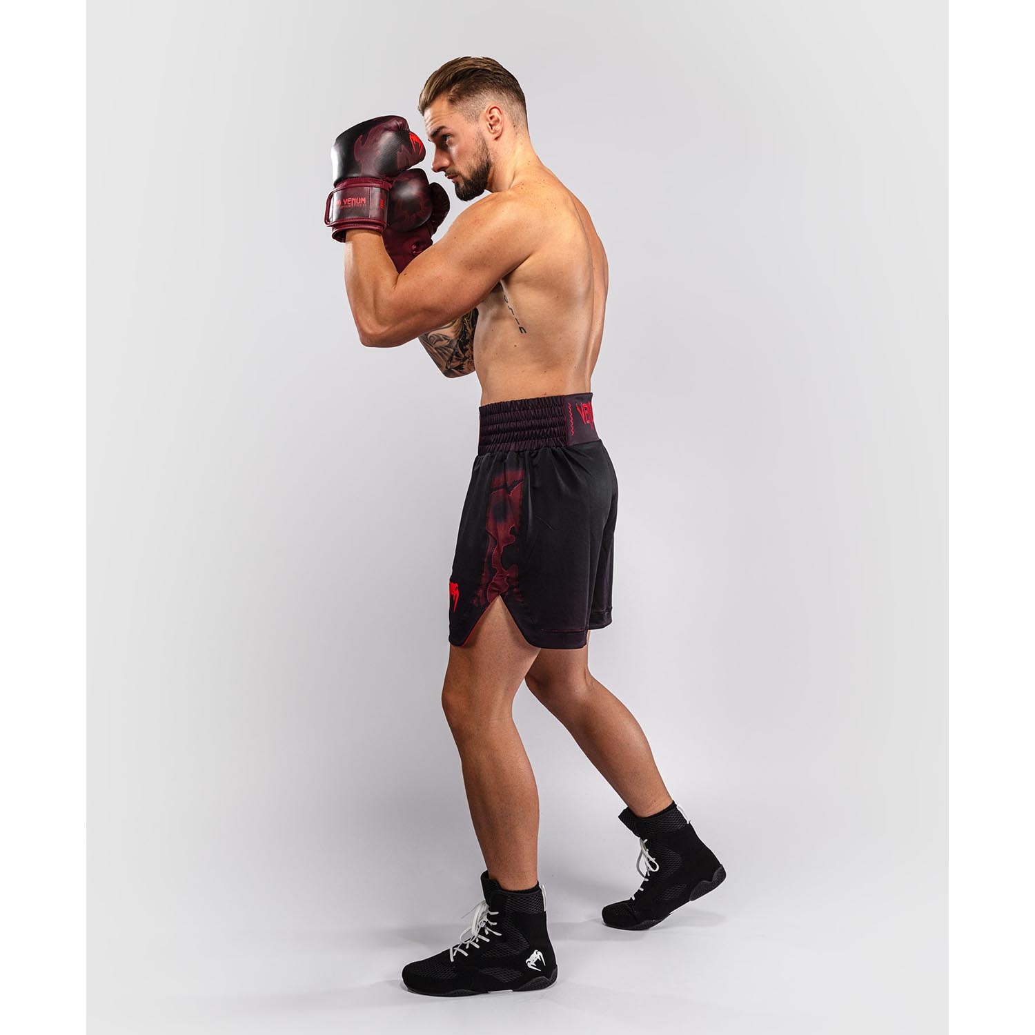 VENUM Boxing Pants, Spectre, black-red, M