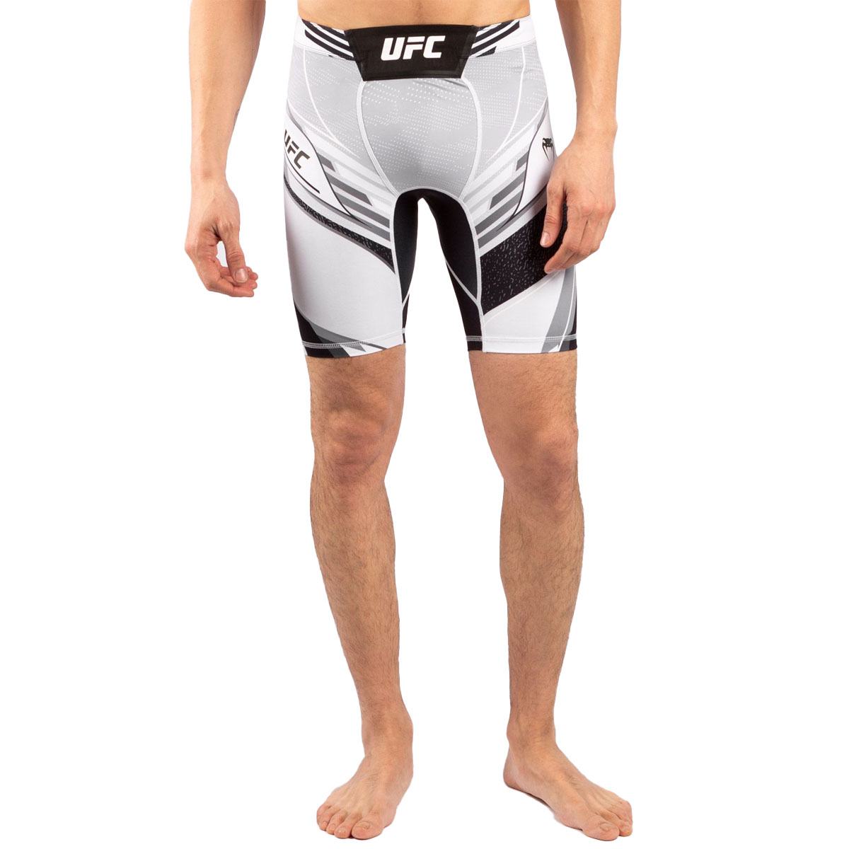VENUM Compression Shorts, UFC Authentic Fight Night, Long Fit, weiß