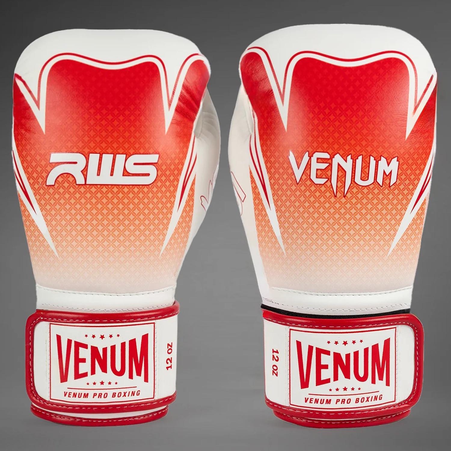VENUM Boxing Gloves, RWS 2.0, white-red, 14 Oz
