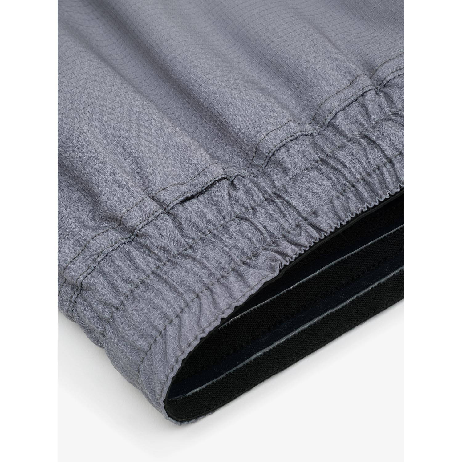 MANTO MMA Fight Shorts, Logo Dual, grey-black, XXL