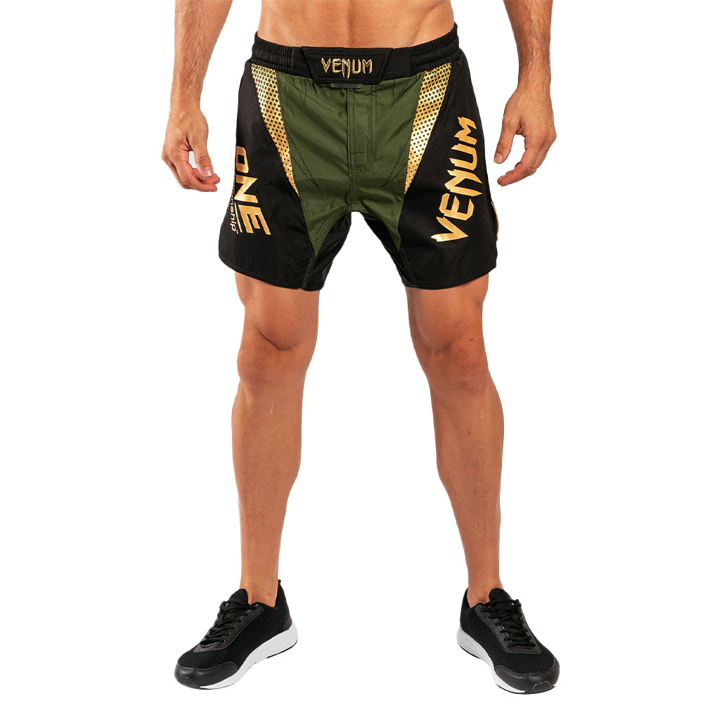 VENUM MMA Fight Shorts, ONE FC, khaki-gold