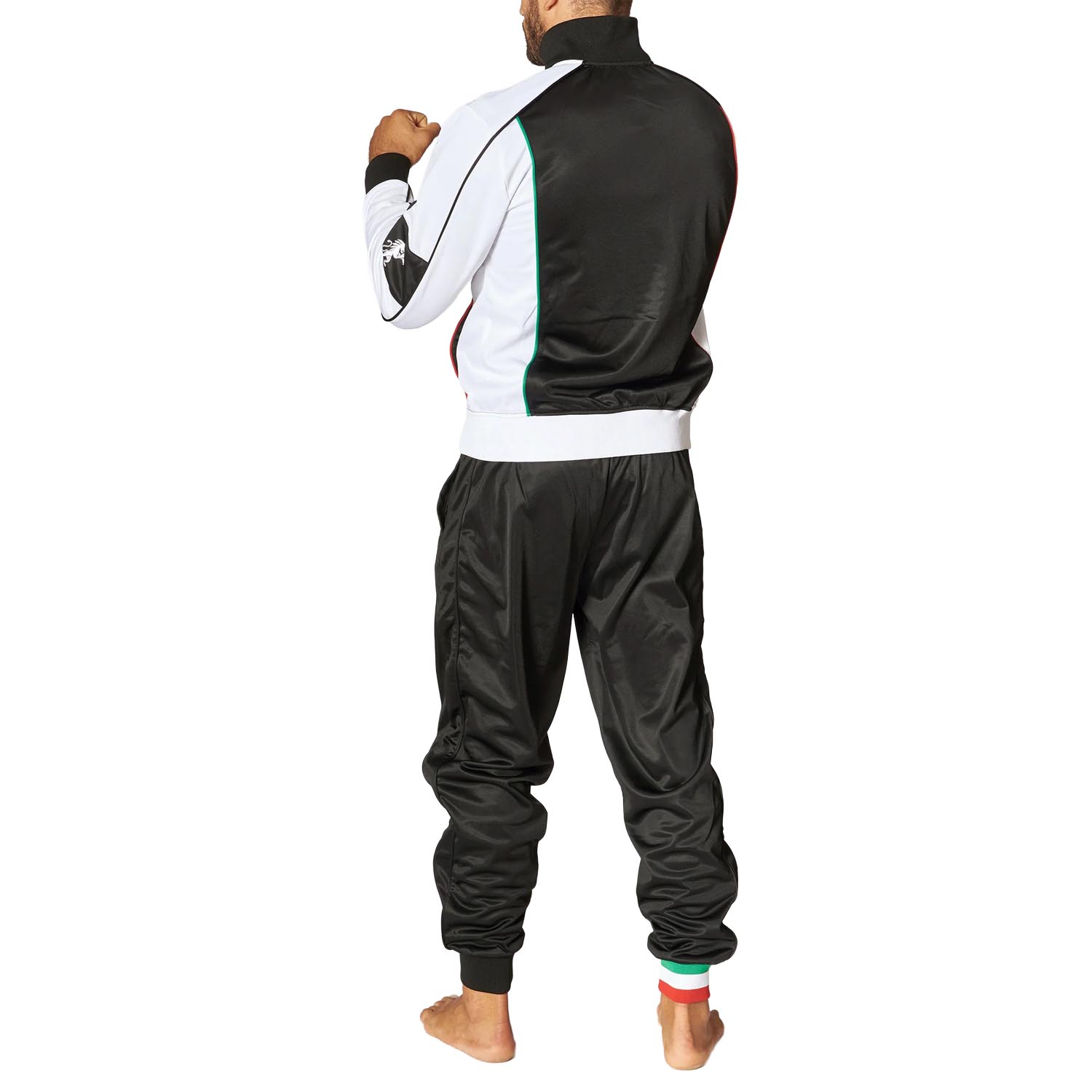 LEONE Tracksuit, Italy, black-white, XXL