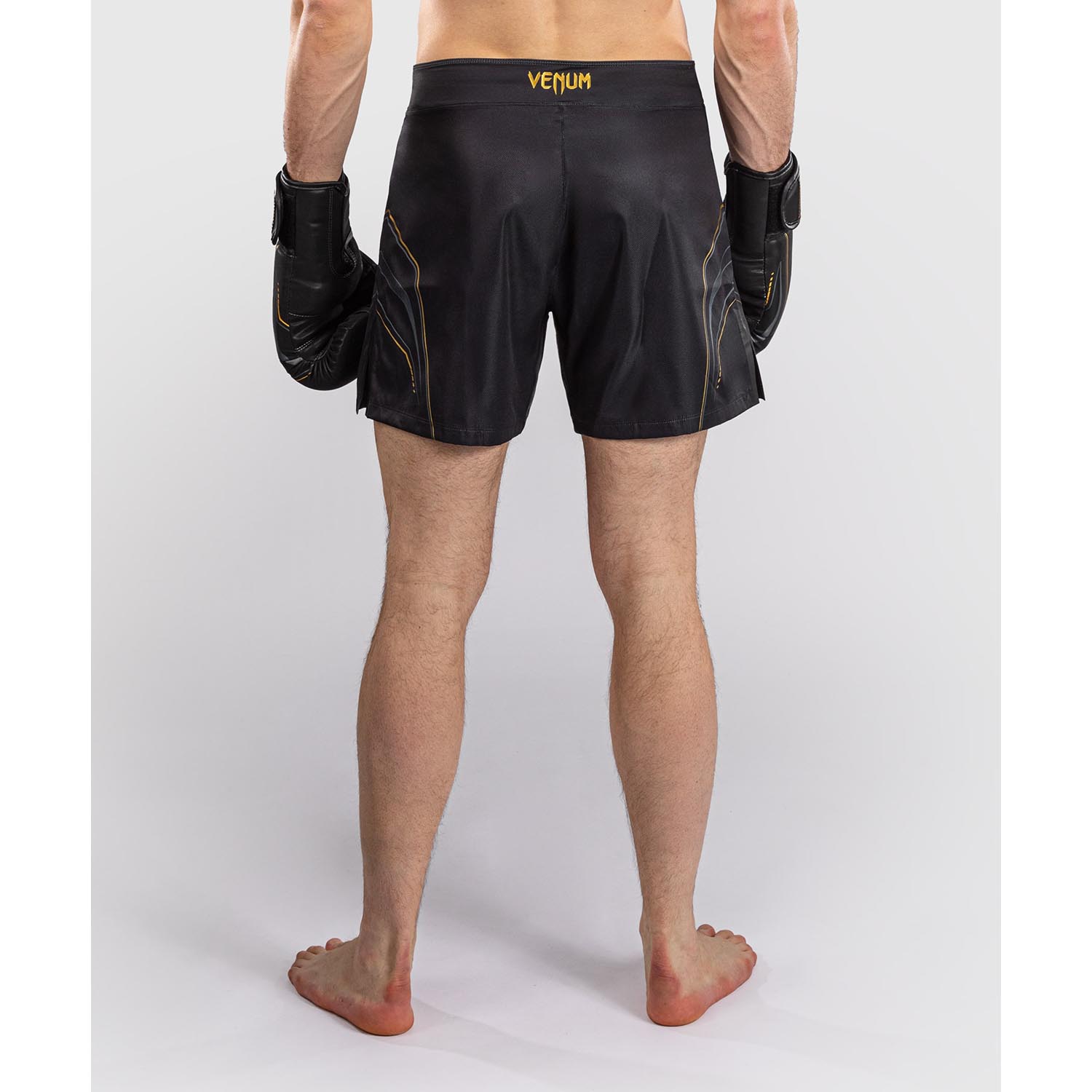 VENUM MMA Fight Shorts, Streamline, black-gold, XXL
