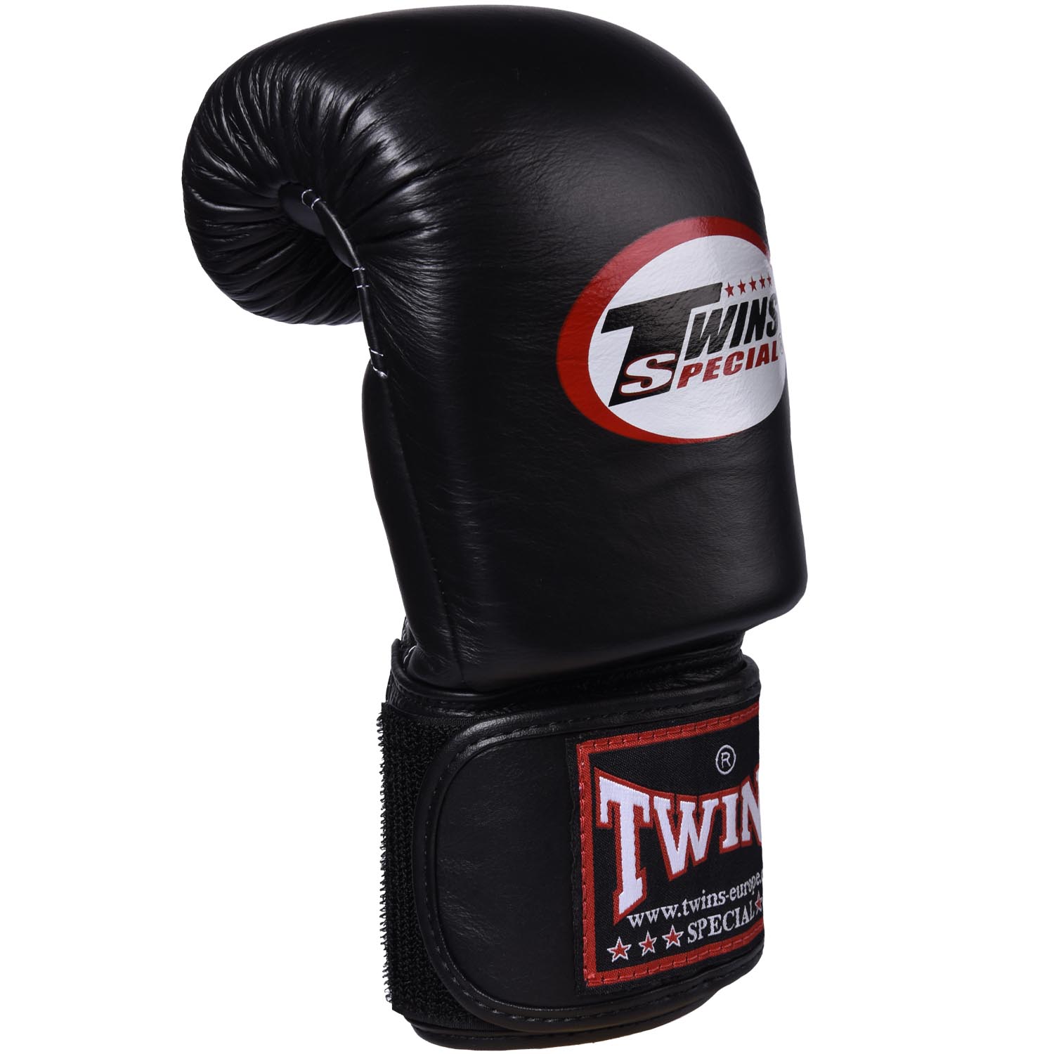TWINS Special Boxing Gloves, Leather, BGVL-3, black, 12 Oz