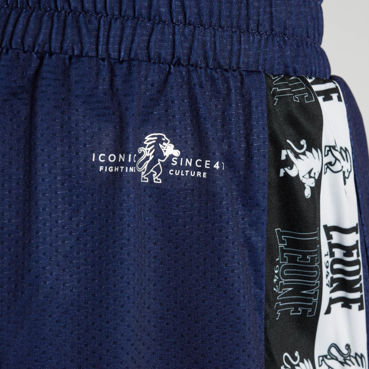 LEONE Fitness Shorts, Iconic, blue-white, XXL
