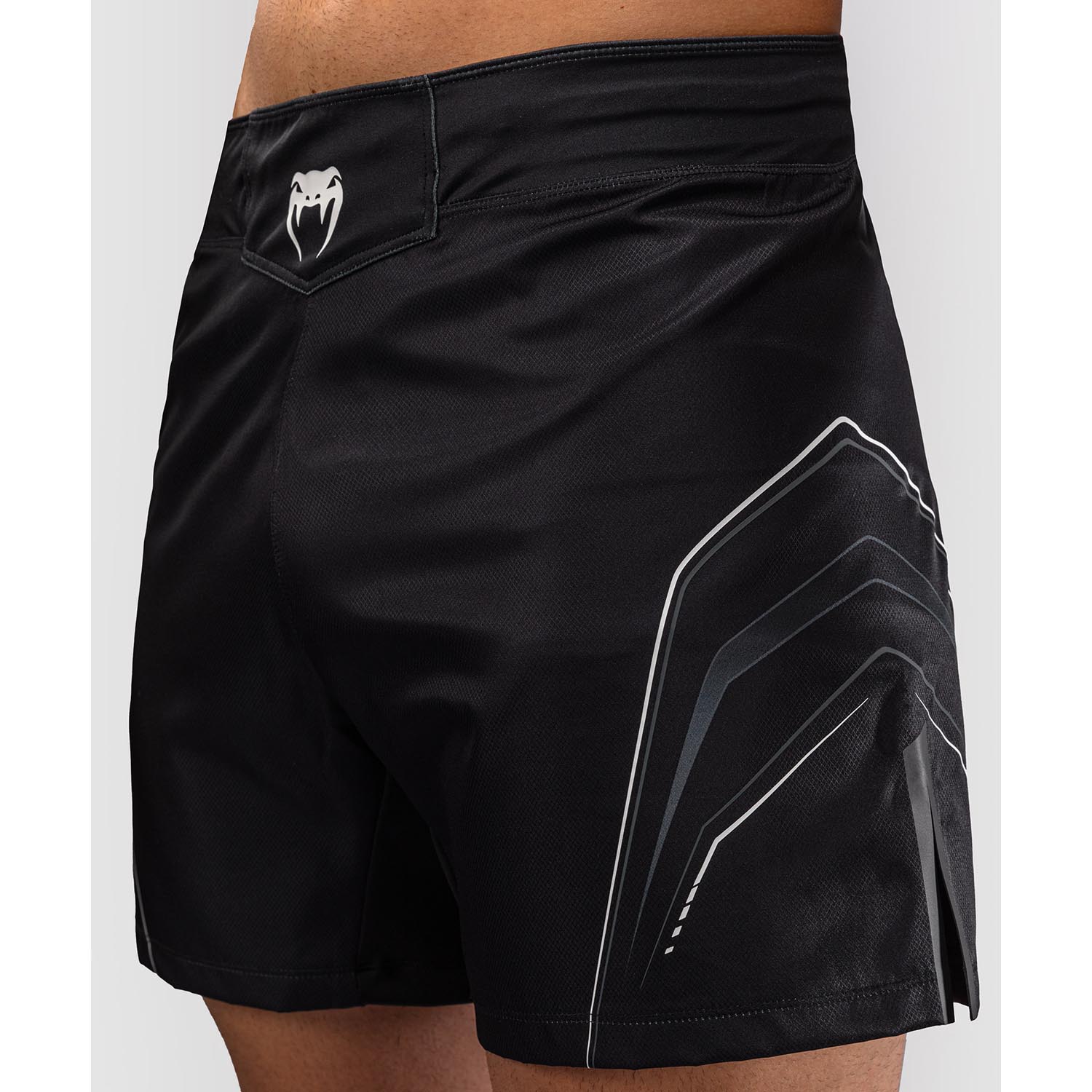 VENUM MMA Fight Shorts, Streamline, black-white, S