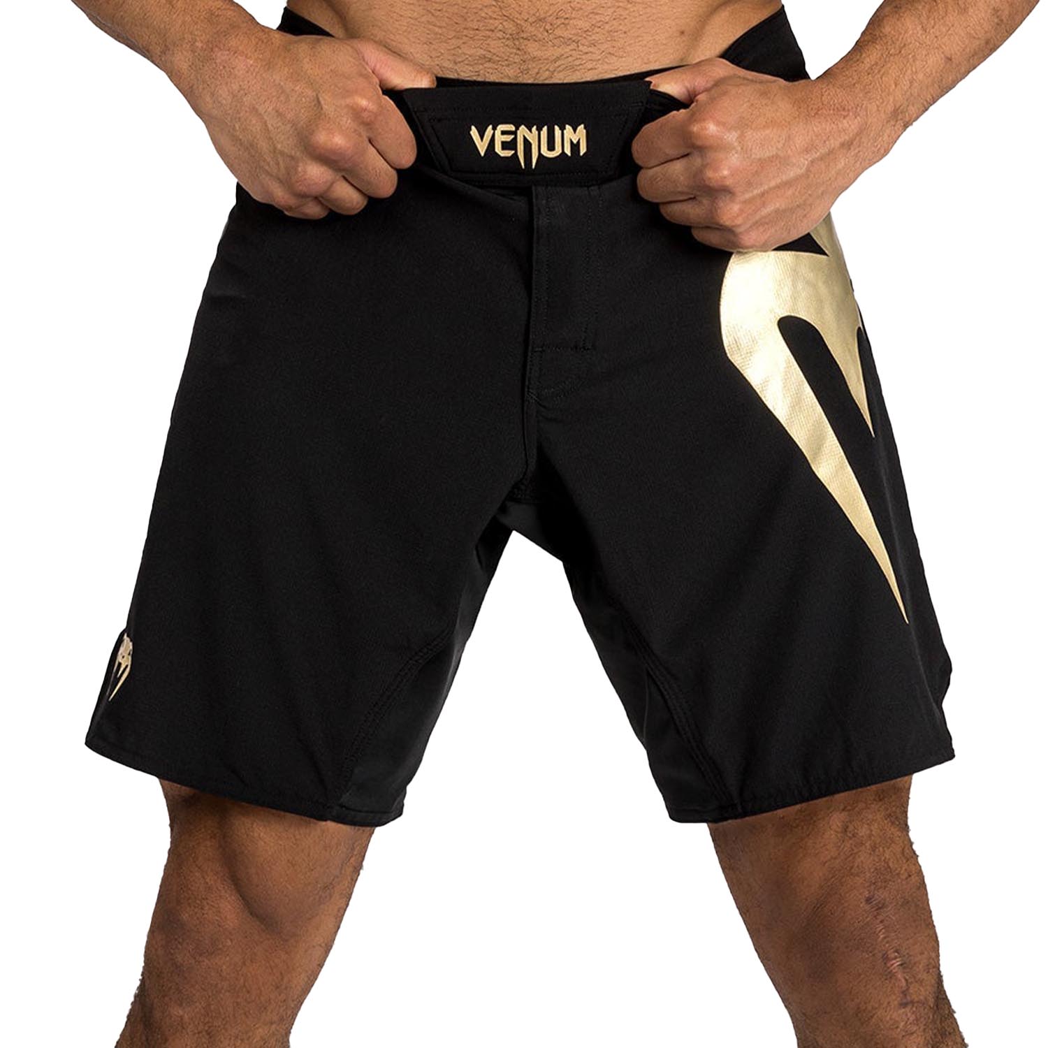 VENUM MMA Fight Shorts, Light 5.0, black-gold, S