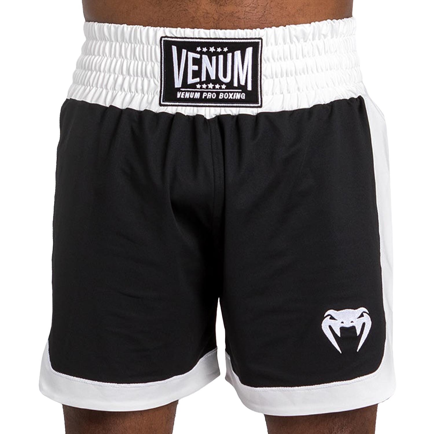 VENUM Boxing Shorts, Classic, black-white
