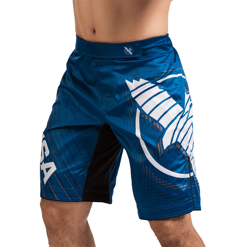 Hayabusa MMA Fight Shorts, Chikara 4, blau