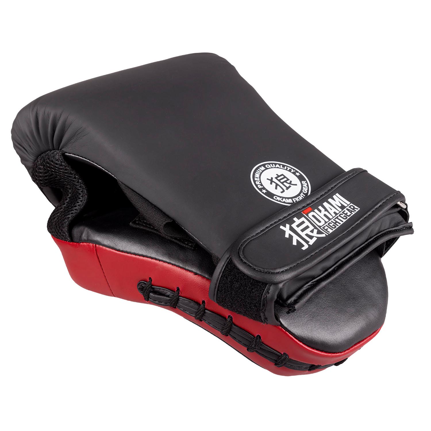 OKAMI Focus Mitts, Coach, Gym Series, black-red