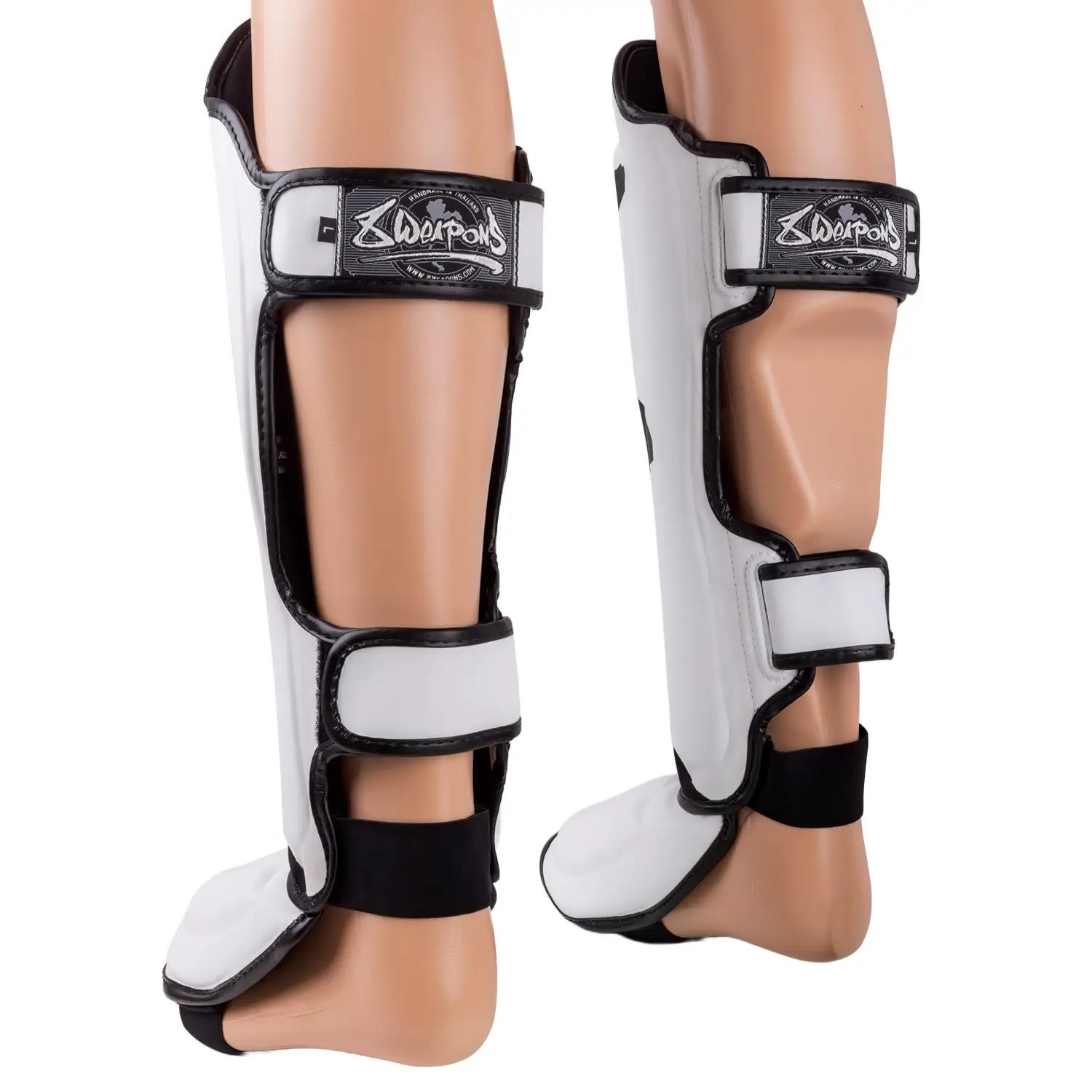 8 WEAPONS Shin Guards, BIG 8 Premium, white, M