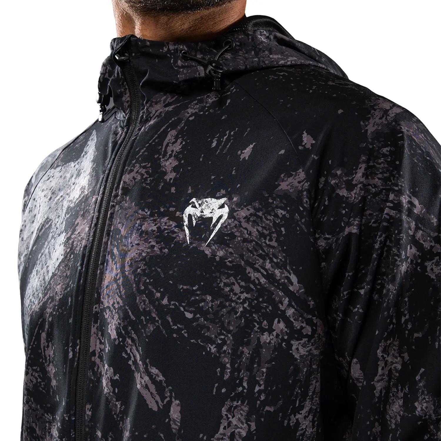 VENUM Trainings Jacket, Rage & Workout, black-grey, XXL