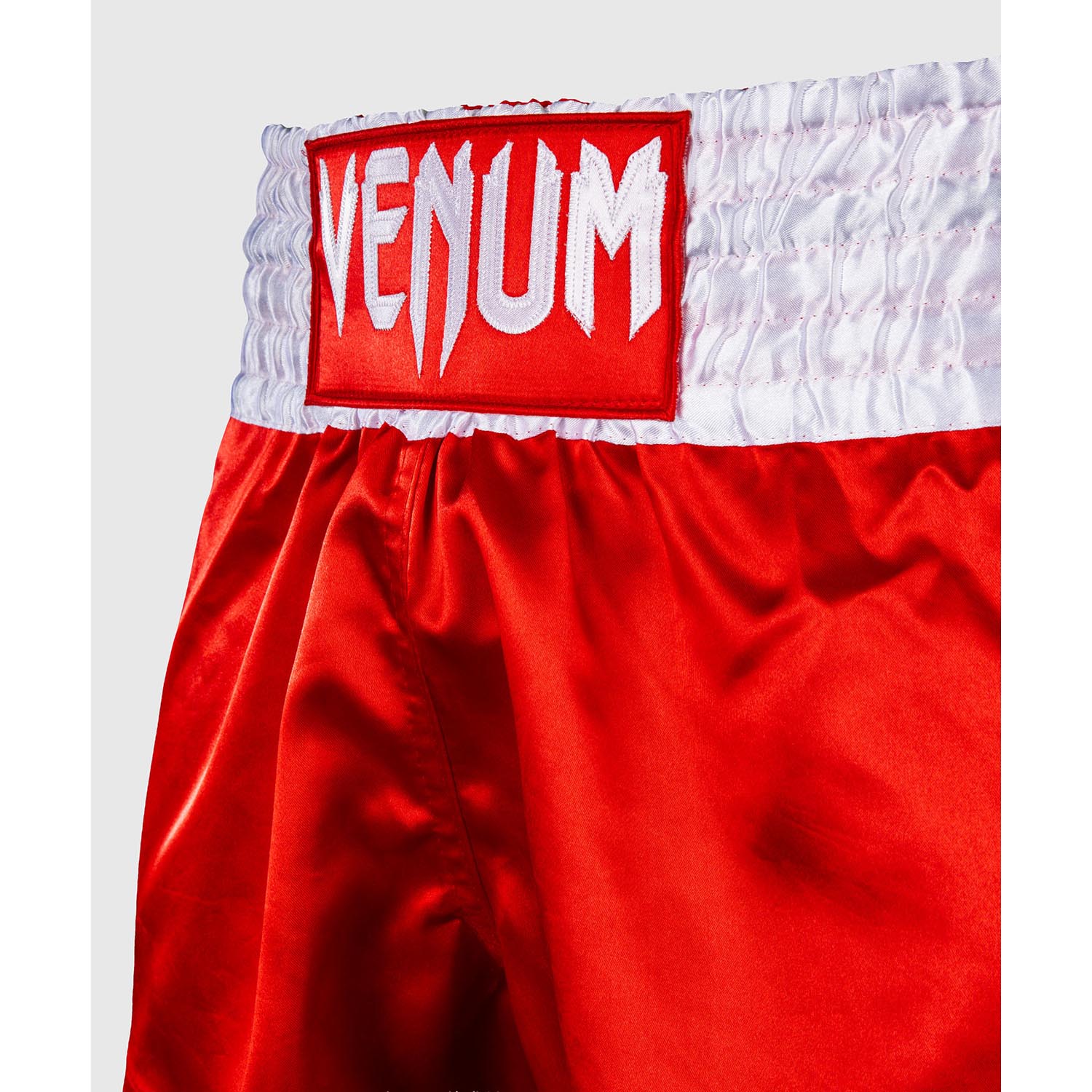 VENUM Muay Thai Shorts, Classic, red-white, XXL