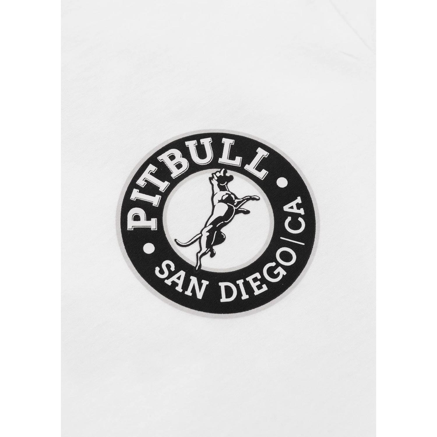 Pit Bull West Coast, T-Shirt, San Diego CA BLACK, white-black, XXXL