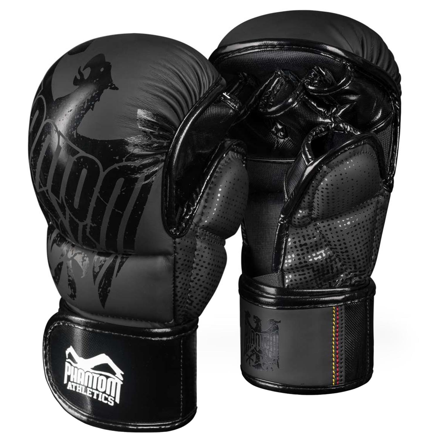 Phantom Athletics MMA Boxing Gloves, German Eagle, Sparring, black