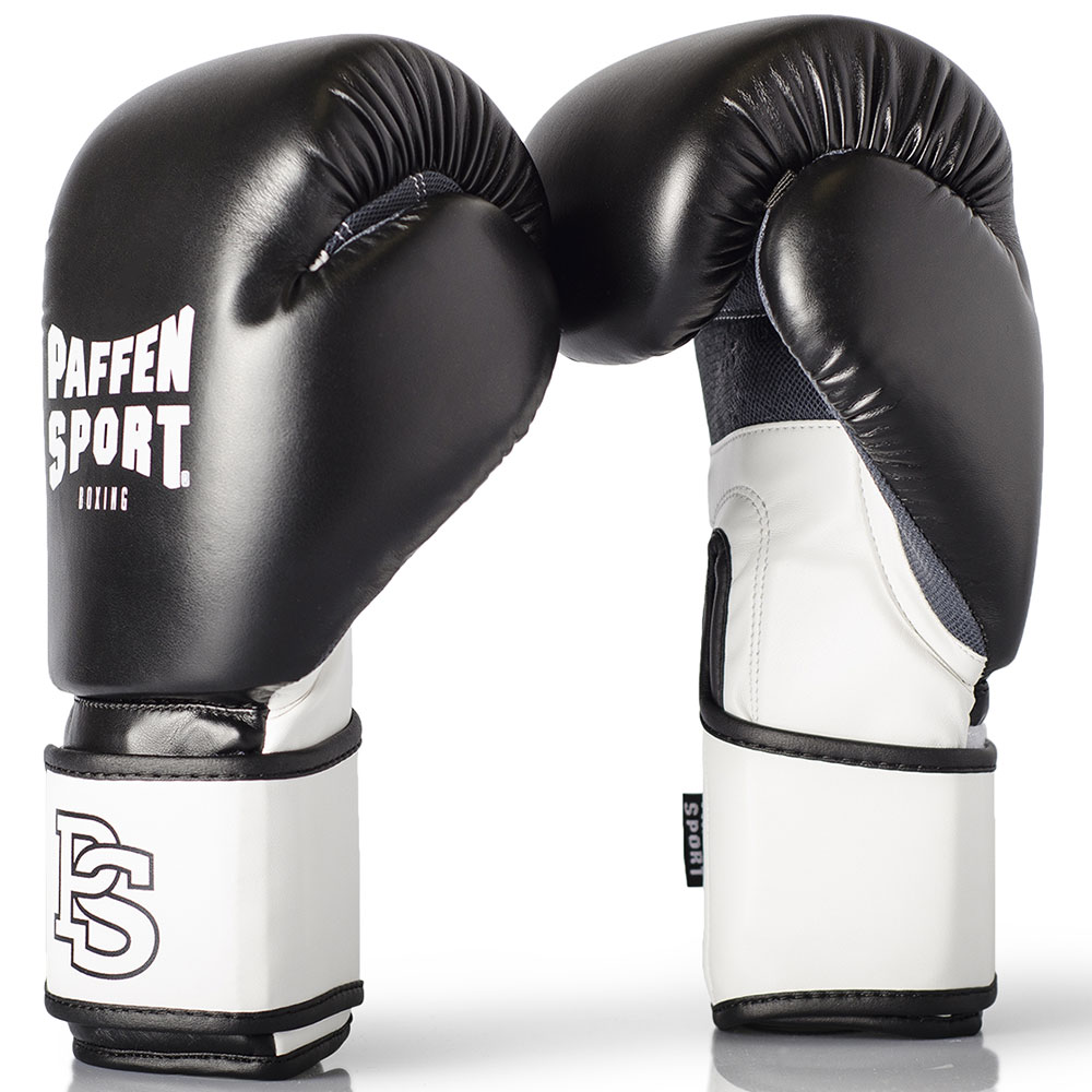 Paffen Sport Boxhandschuhe, Fit, schwarz-weiß