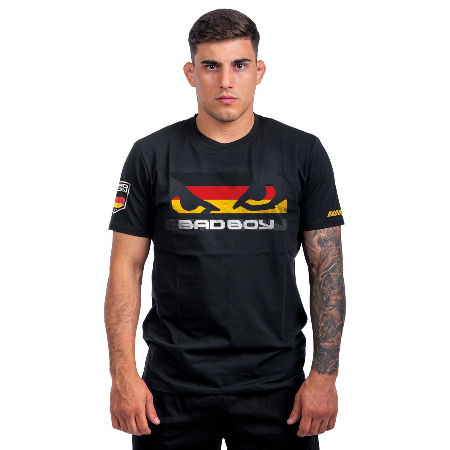 Bad Boy T-Shirt, German Flag, black, S