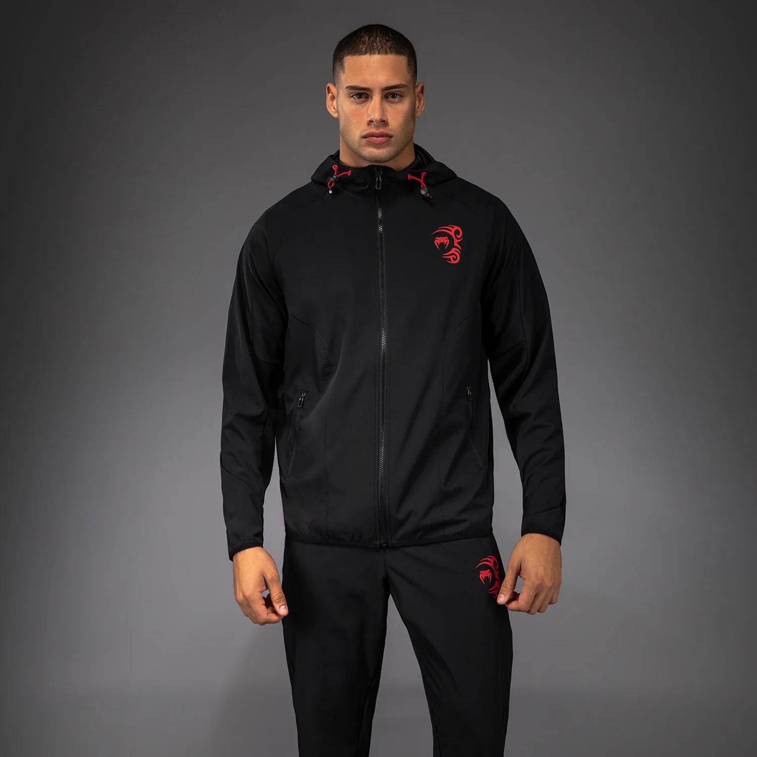 VENUM Training Jacket, Mike Tyson, black-red, XXL