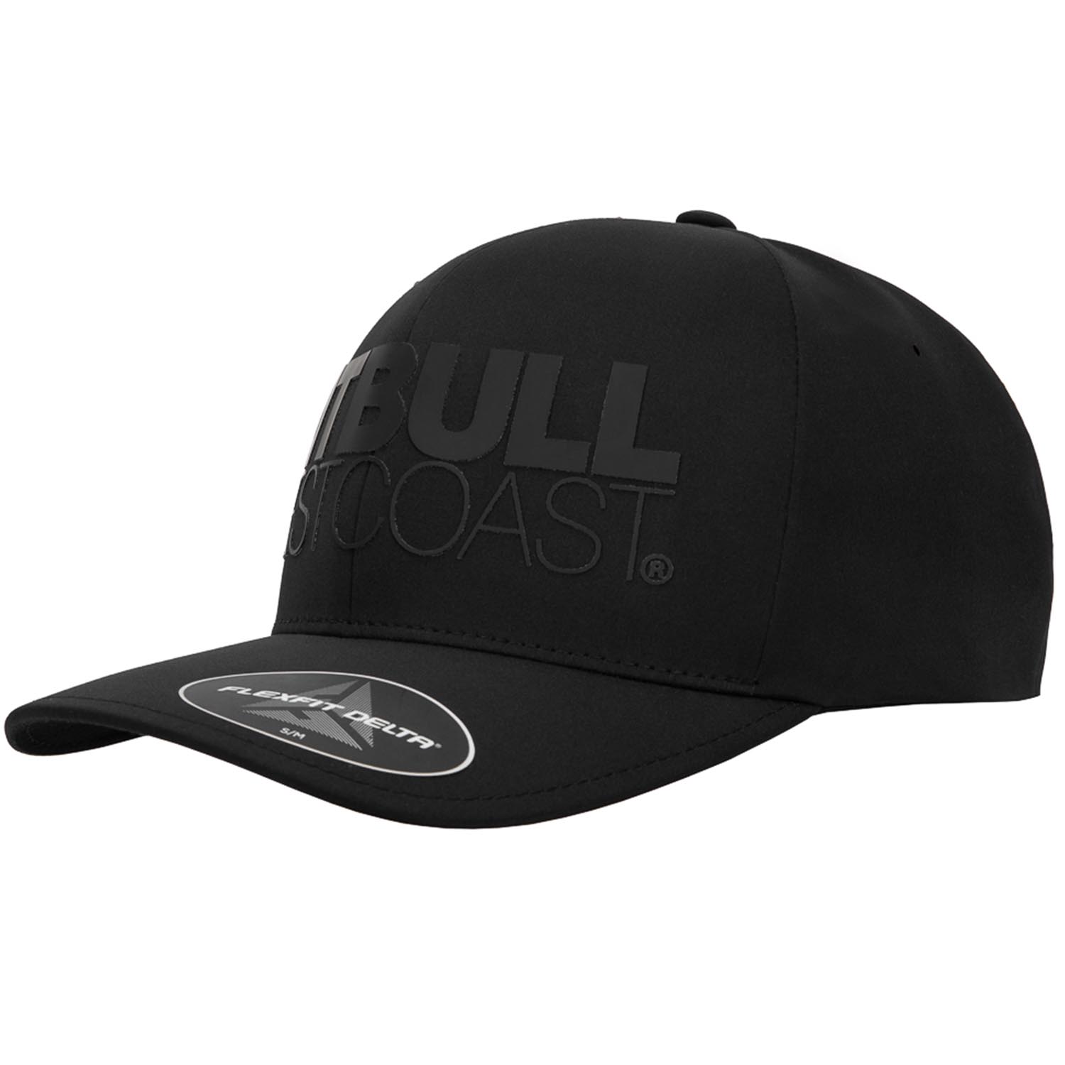 Pit Bull West Coast Fitted Full Cap, TNT, schwarz