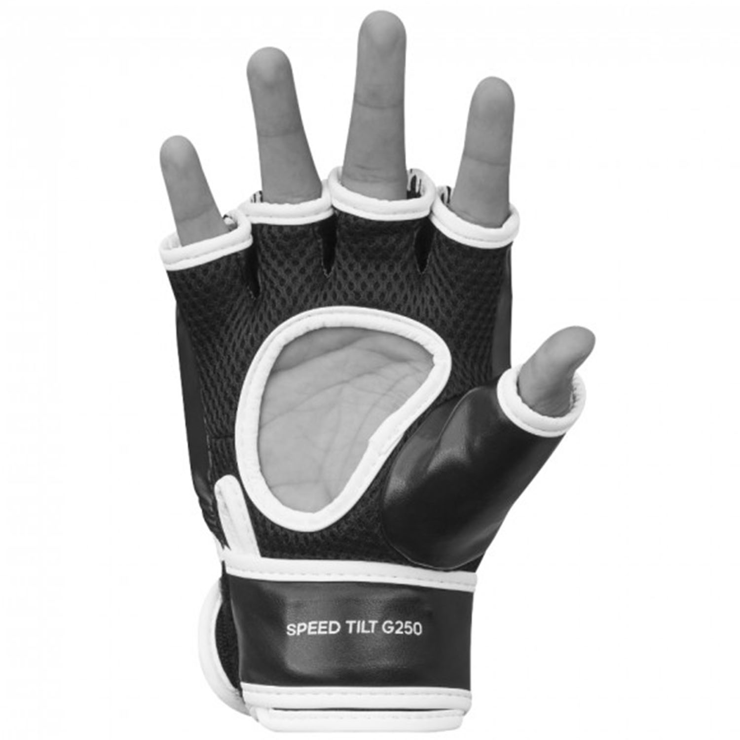 adidas MMA Boxing Gloves, Speed, Tilt G250, black-white, S | S | 740470-1 | 