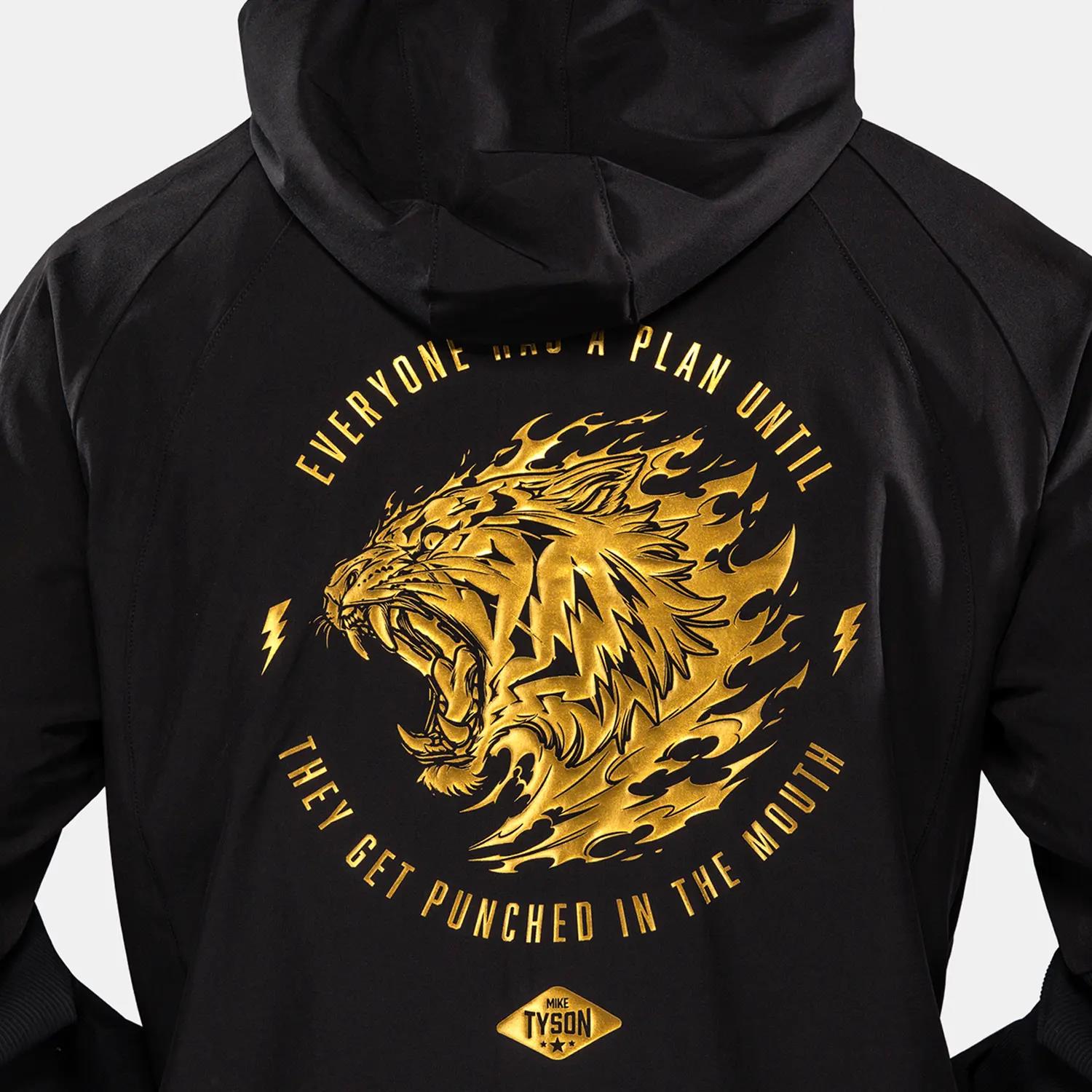 VENUM Trainings Jacket, Mike Tyson Tiger, black-gold, XXL