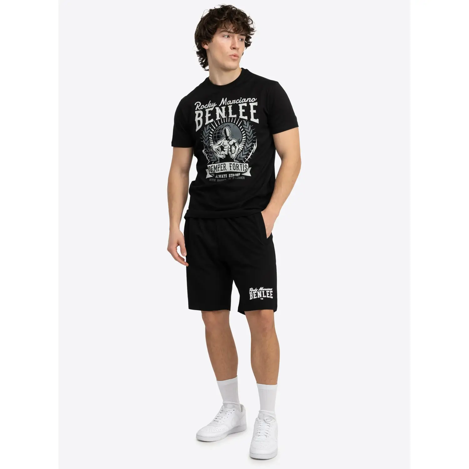 BENLEE Trainings Shorts, Basic, black, XXL