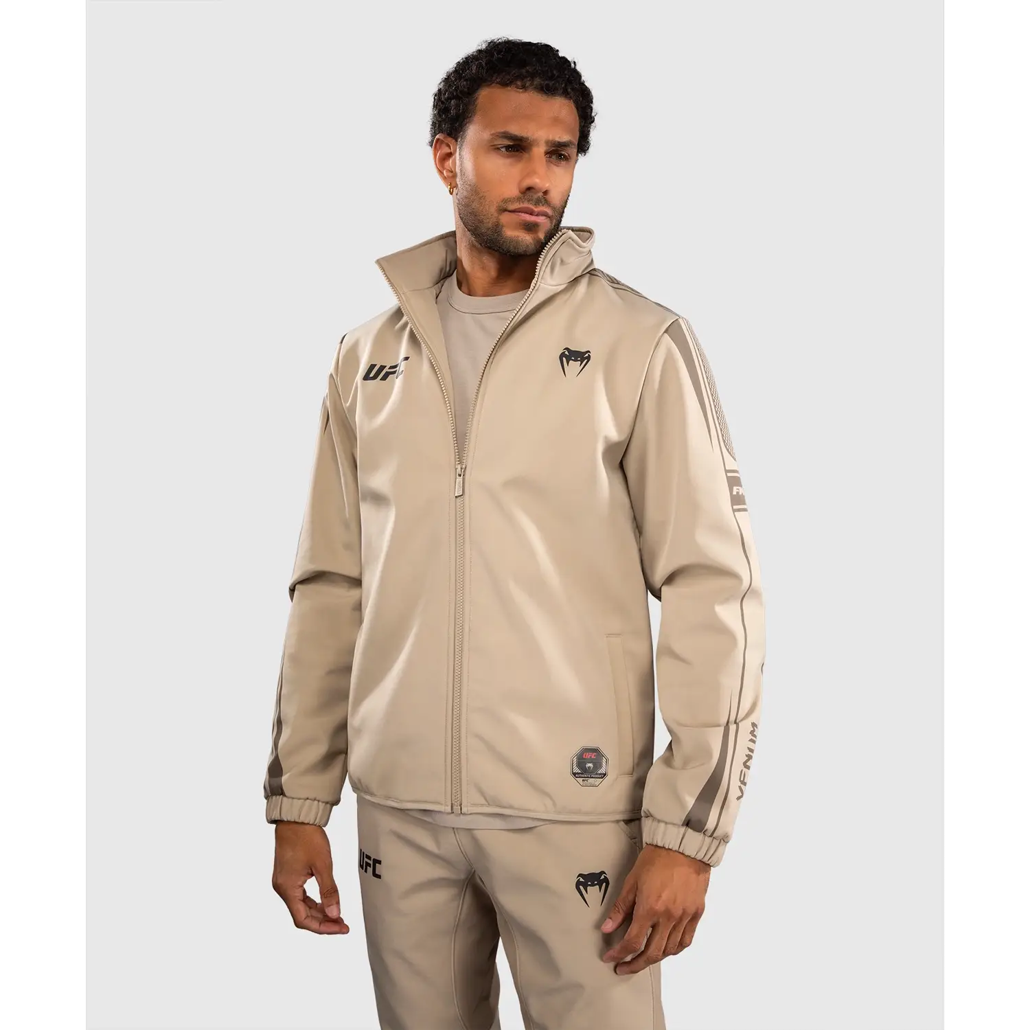 VENUM Trainings Jacket, UFC Unity, sand, S