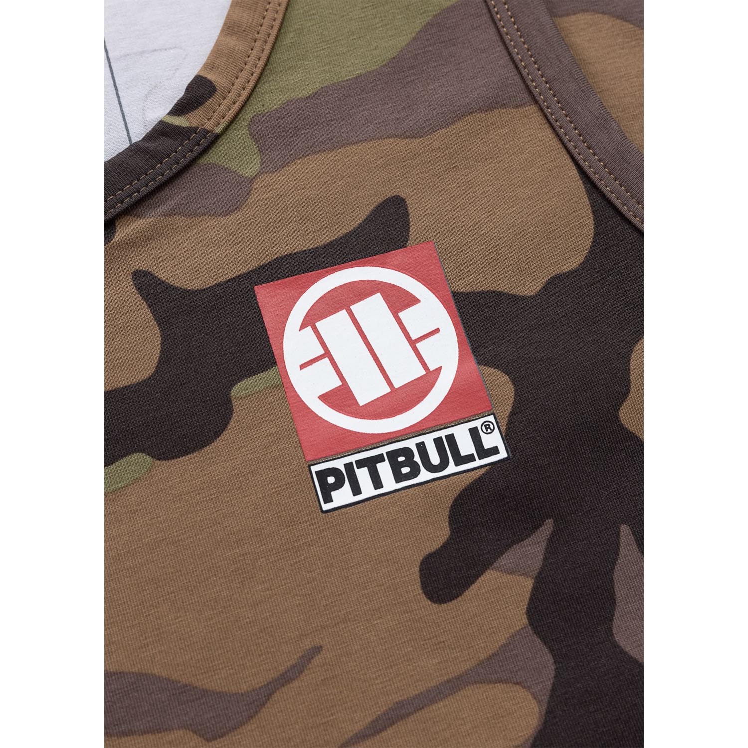 Pit Bull West Coast Tank Top, Small Hilltop, camo, XXXL