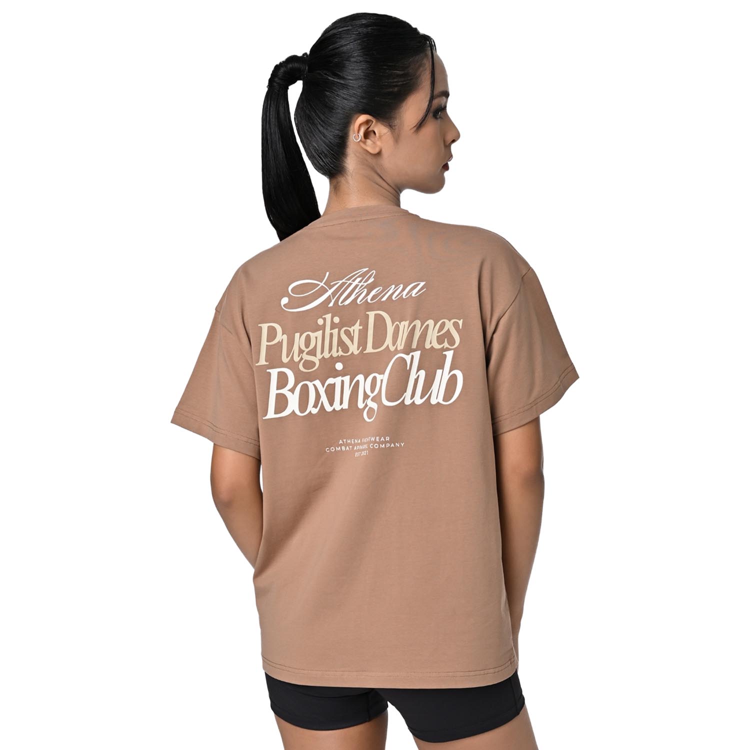 ATHENA T-Shirt, Woman, Mila, Boxing, brown, S