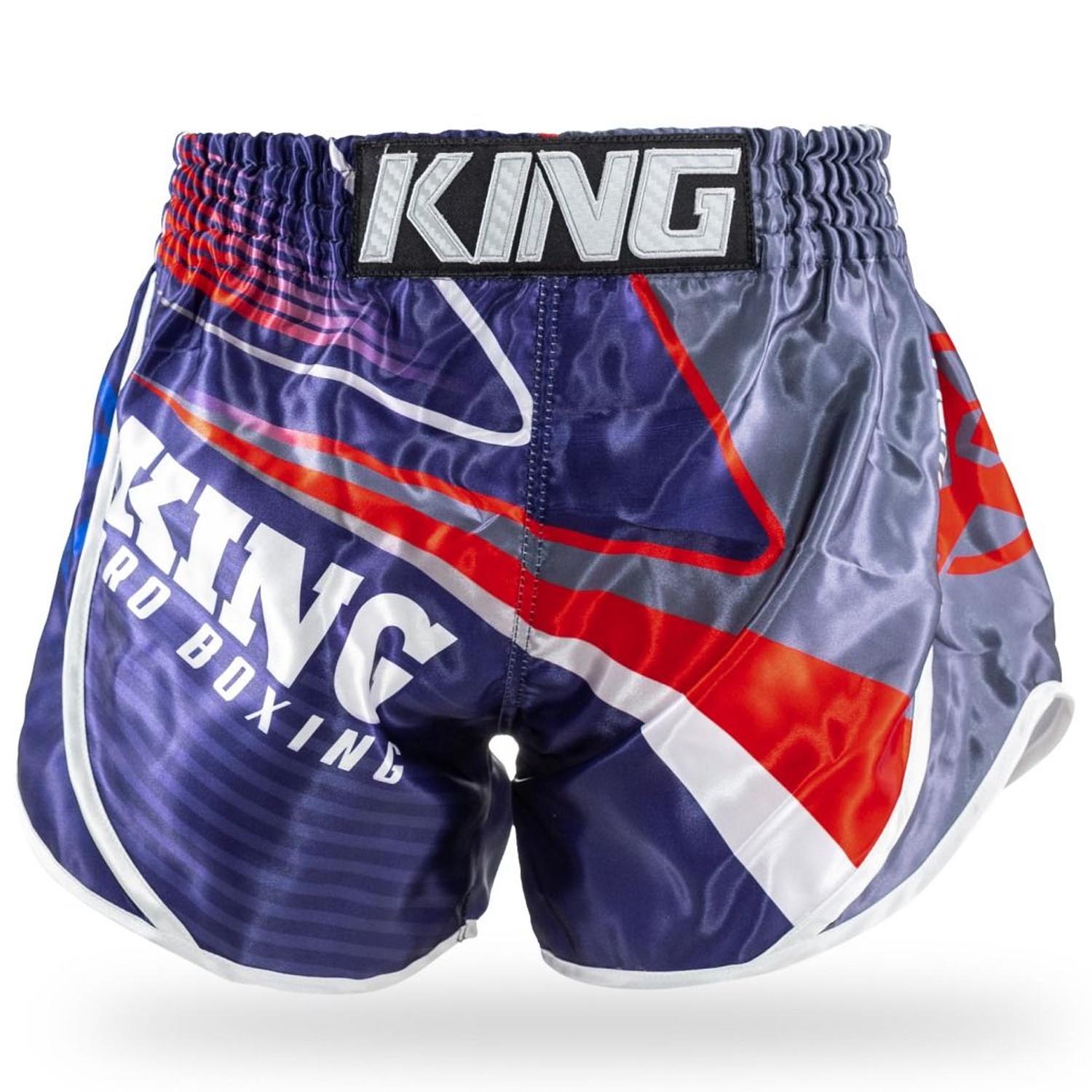 KING PRO BOXING Muay Thai Shorts, KPB Striker 2, blau-grau