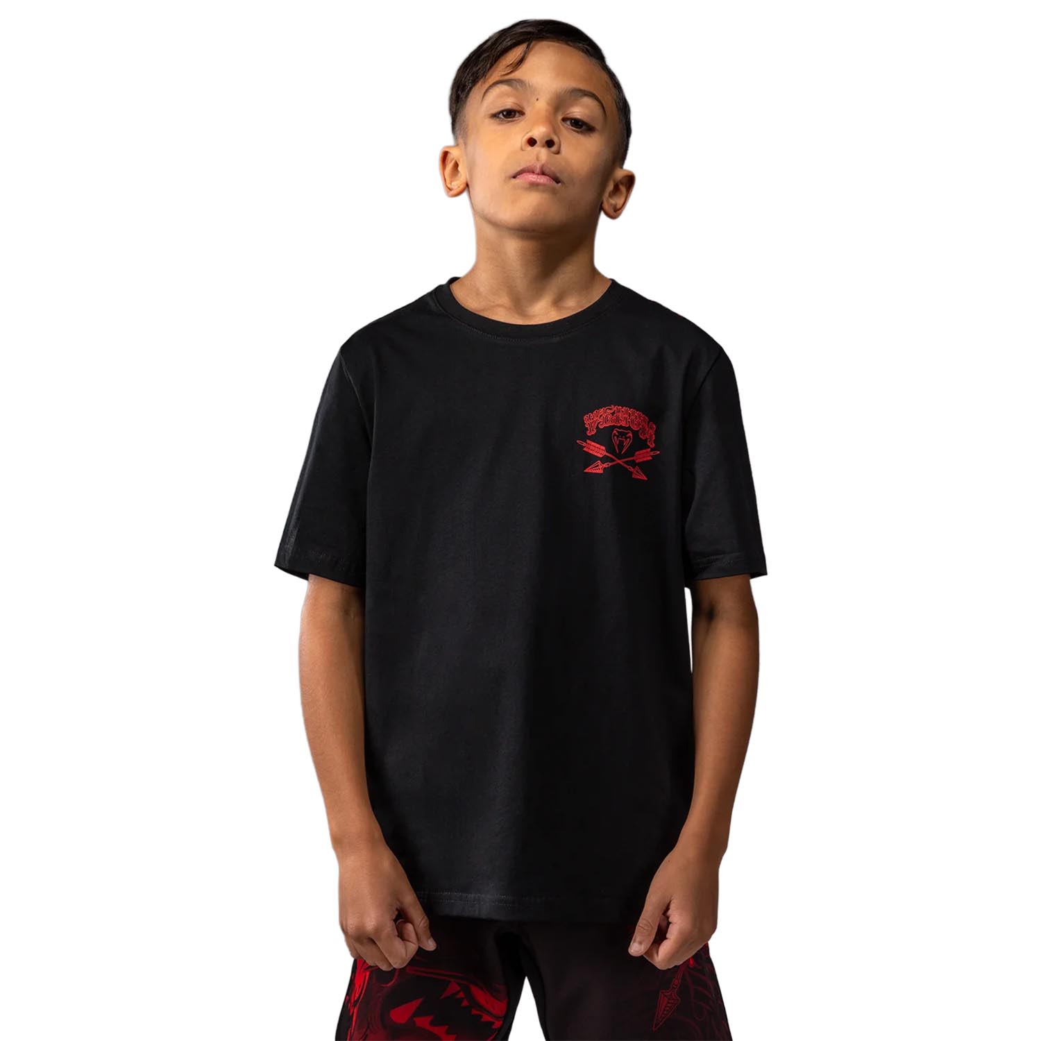 VENUM T-Shirt, Kids, Wolf Atak, black-red, 12 J