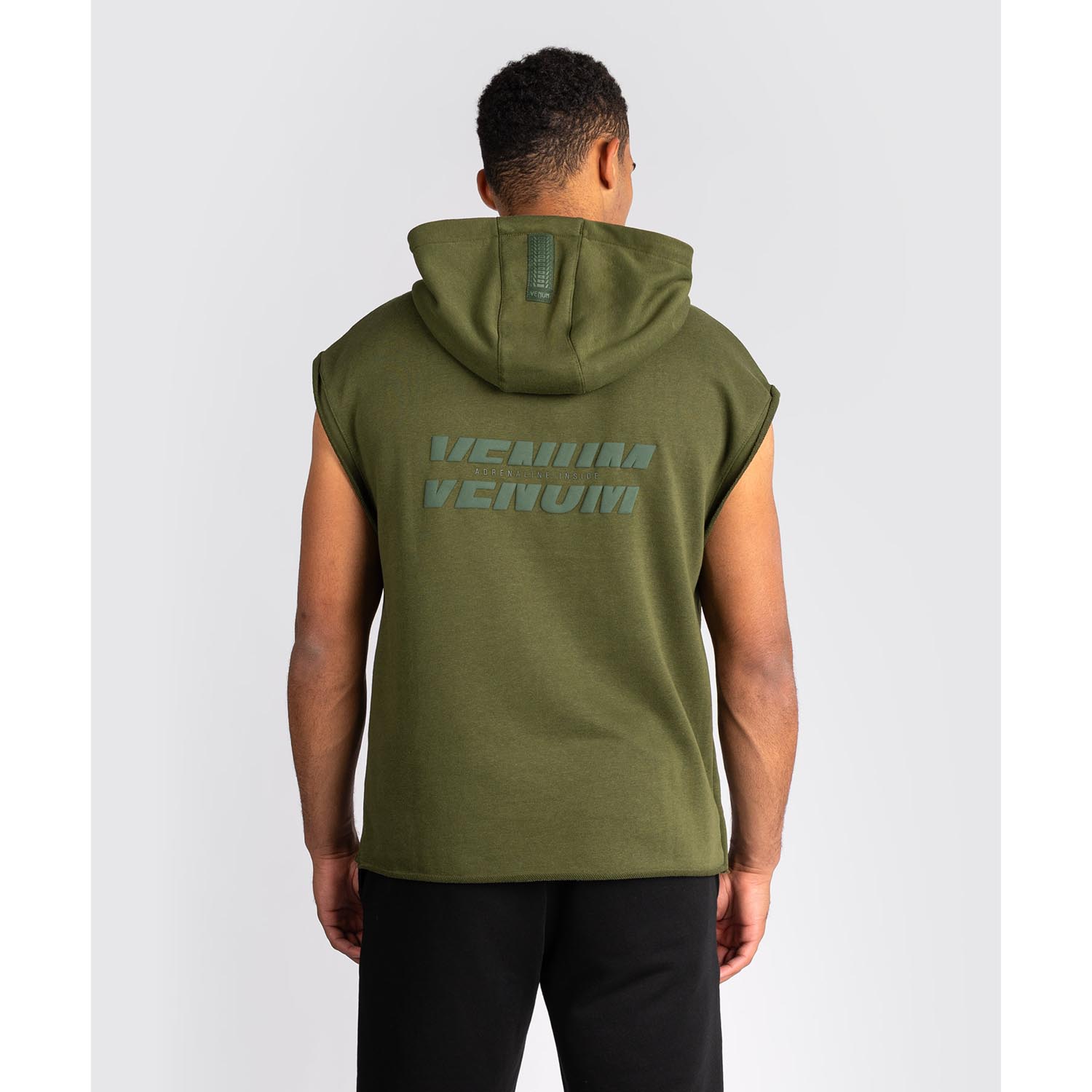 VENUM Sleeveless Hoody, Divide, khaki, XXL