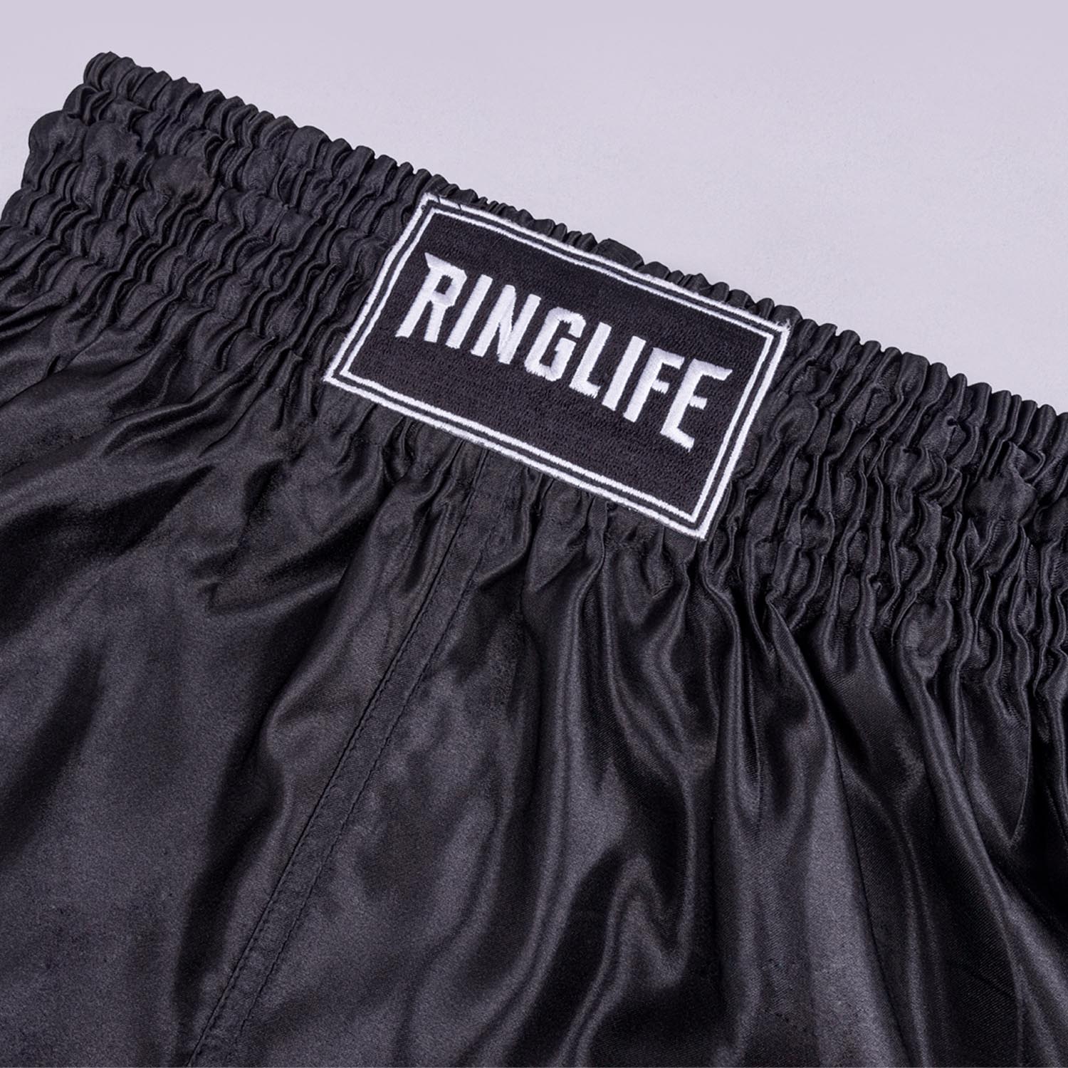 RINGLIFE Muay Thai Shorts, Core, black, XXL