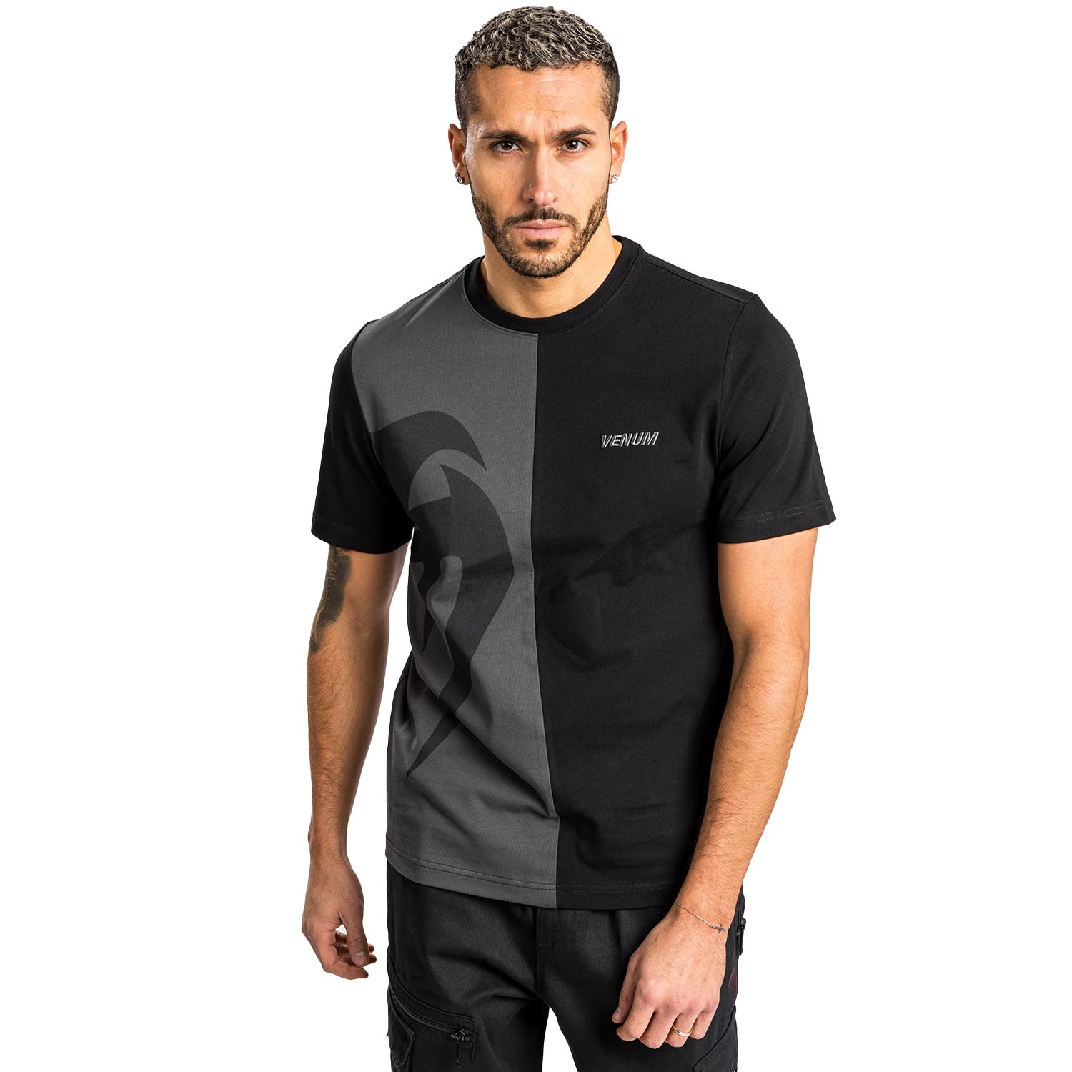 VENUM T-Shirt, Giant Split, schwarz-grau, XL